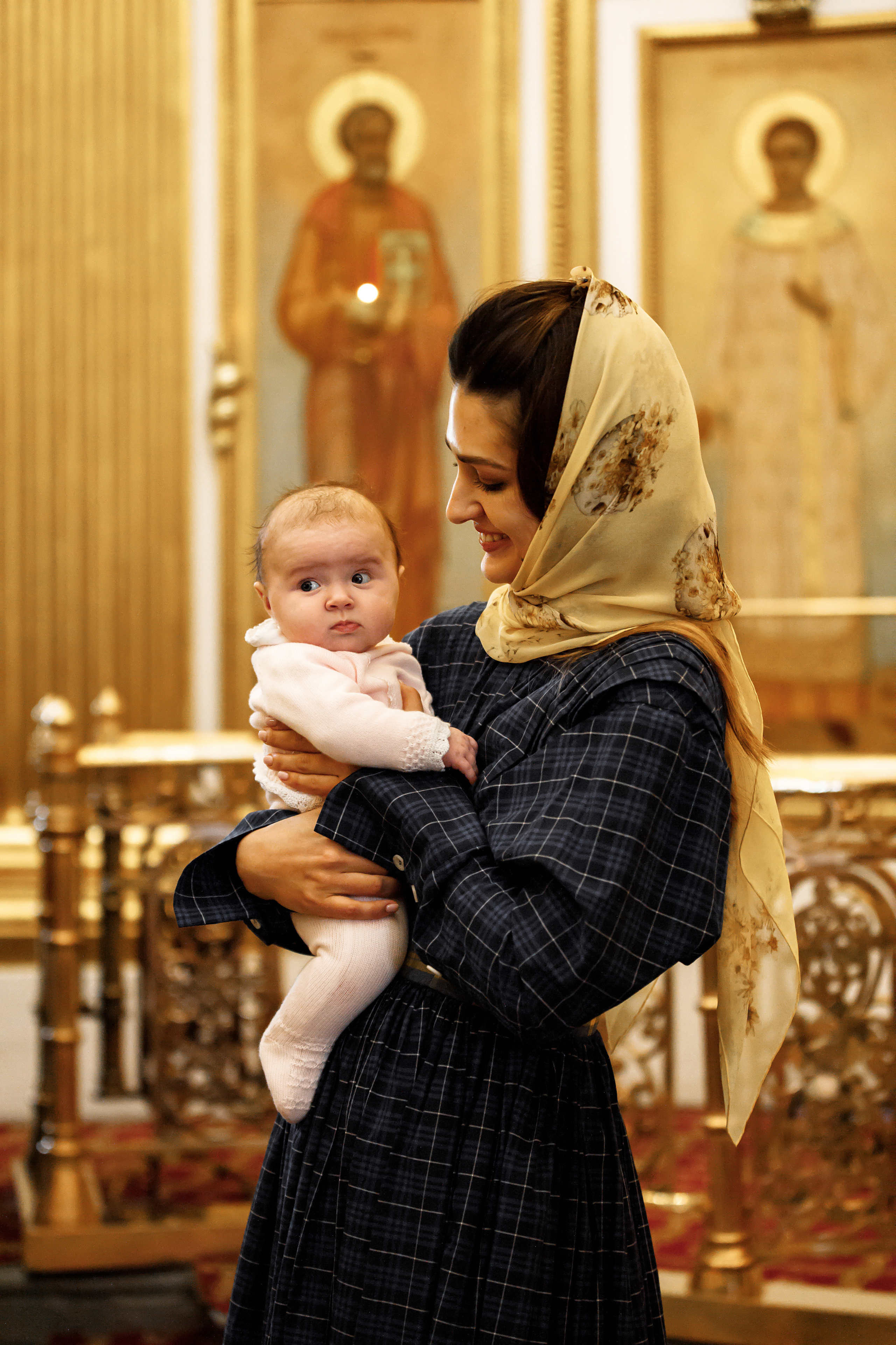 Фотосессия крещения Москва