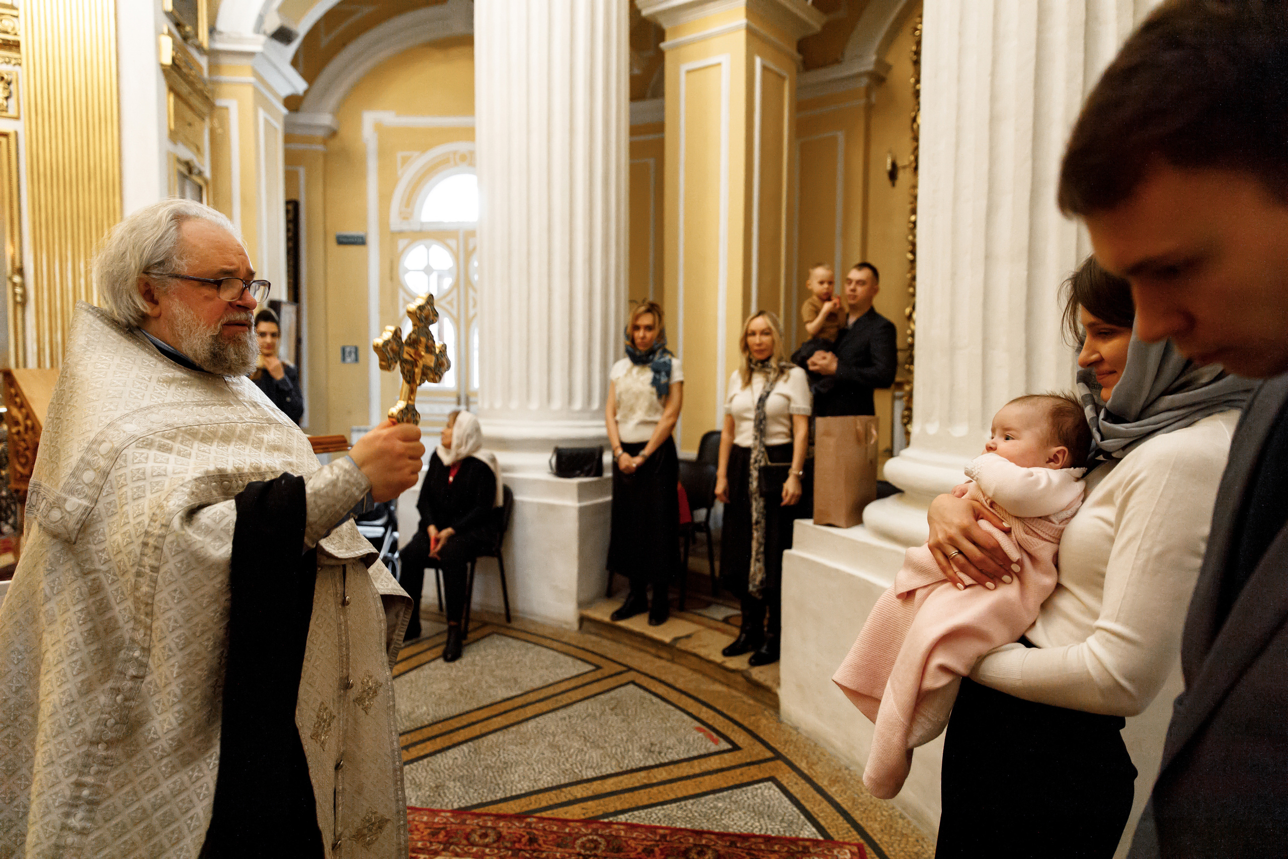 Фотосессия крещения Москва