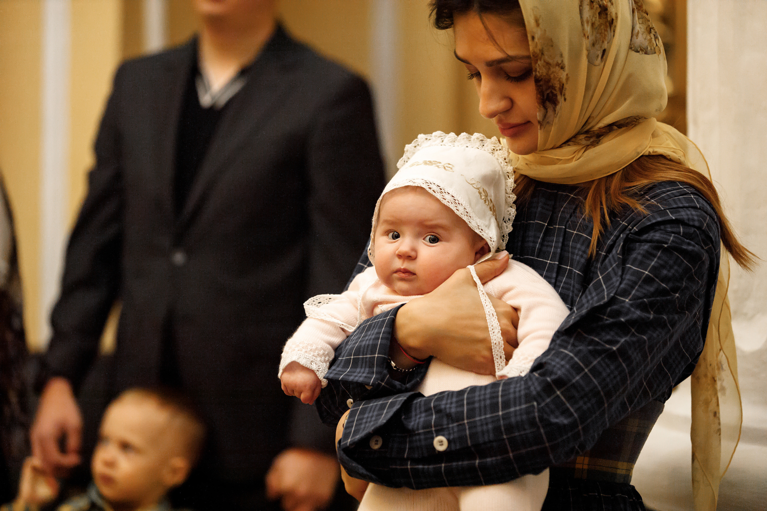 Фотосессия крещения Москва