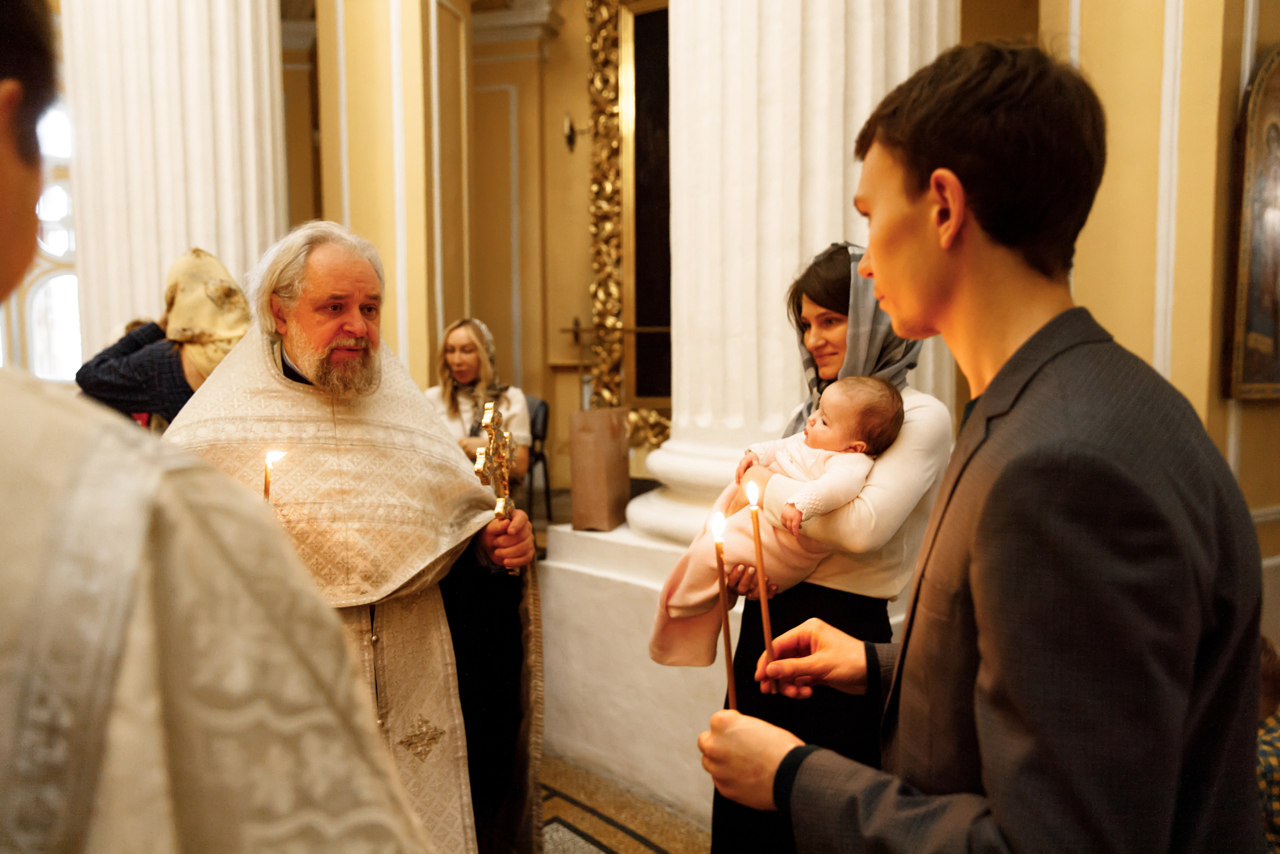 Фотосессия крещения Москва