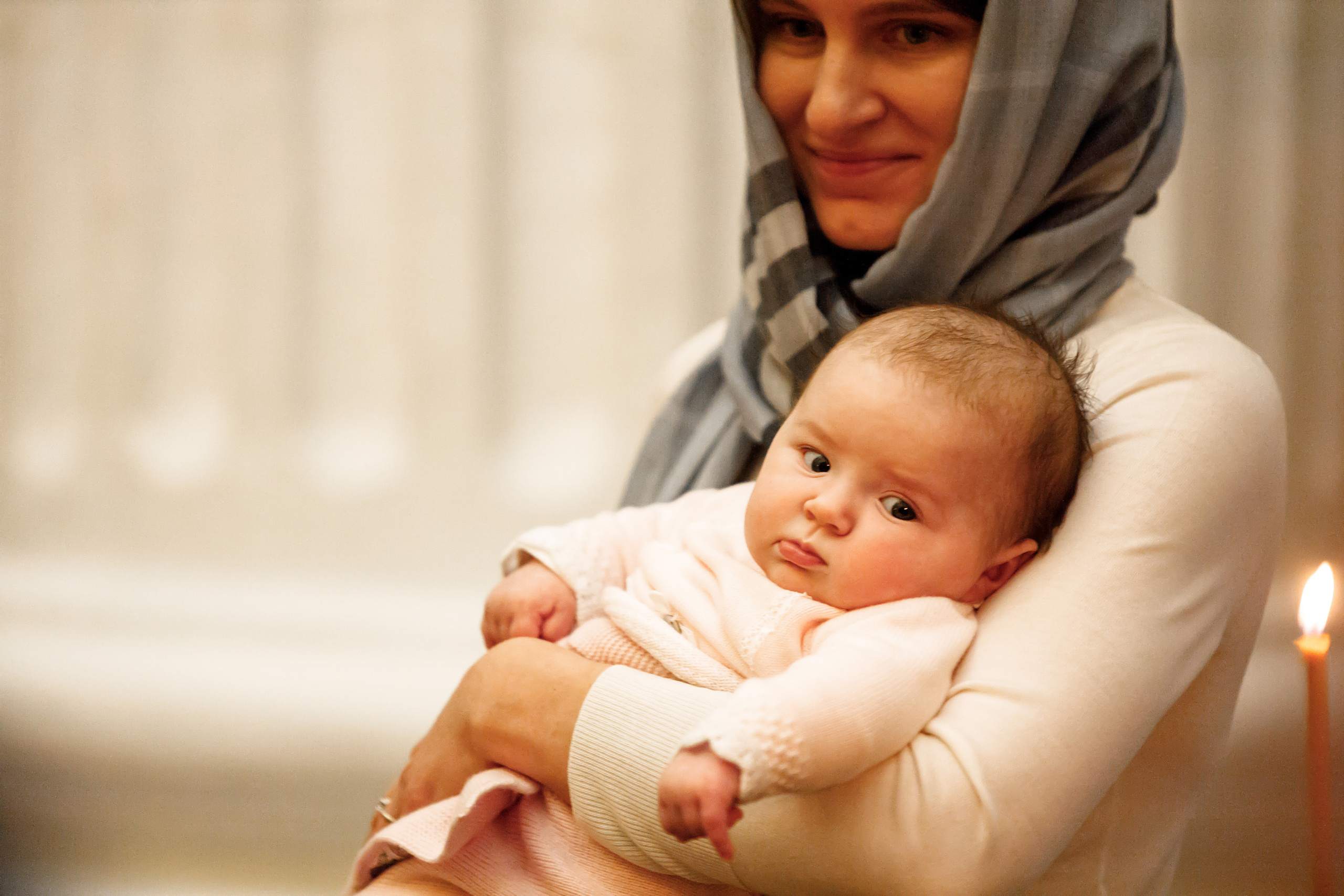 Фотосессия крещения Москва