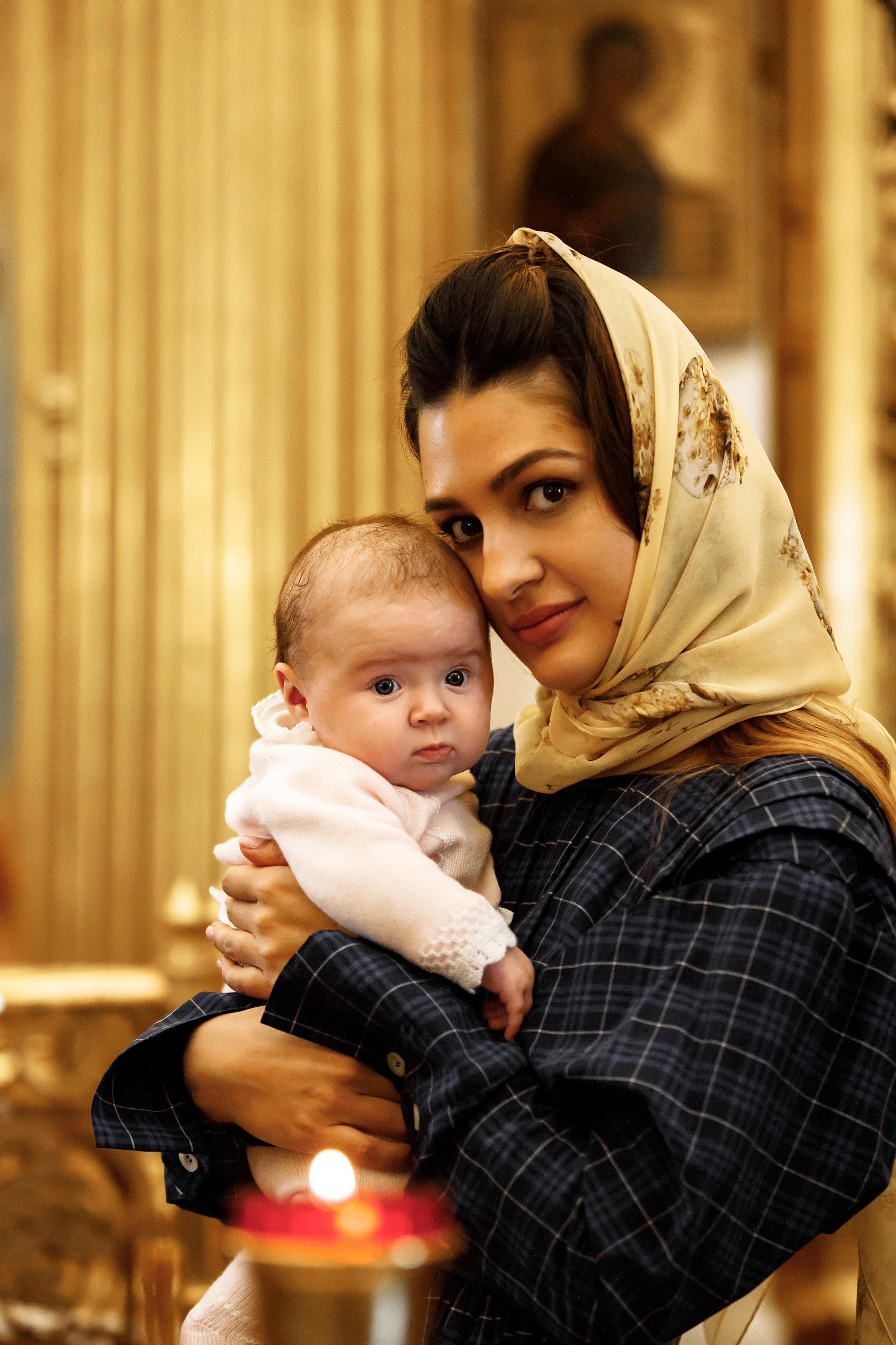 Фотосессия крещения Москва