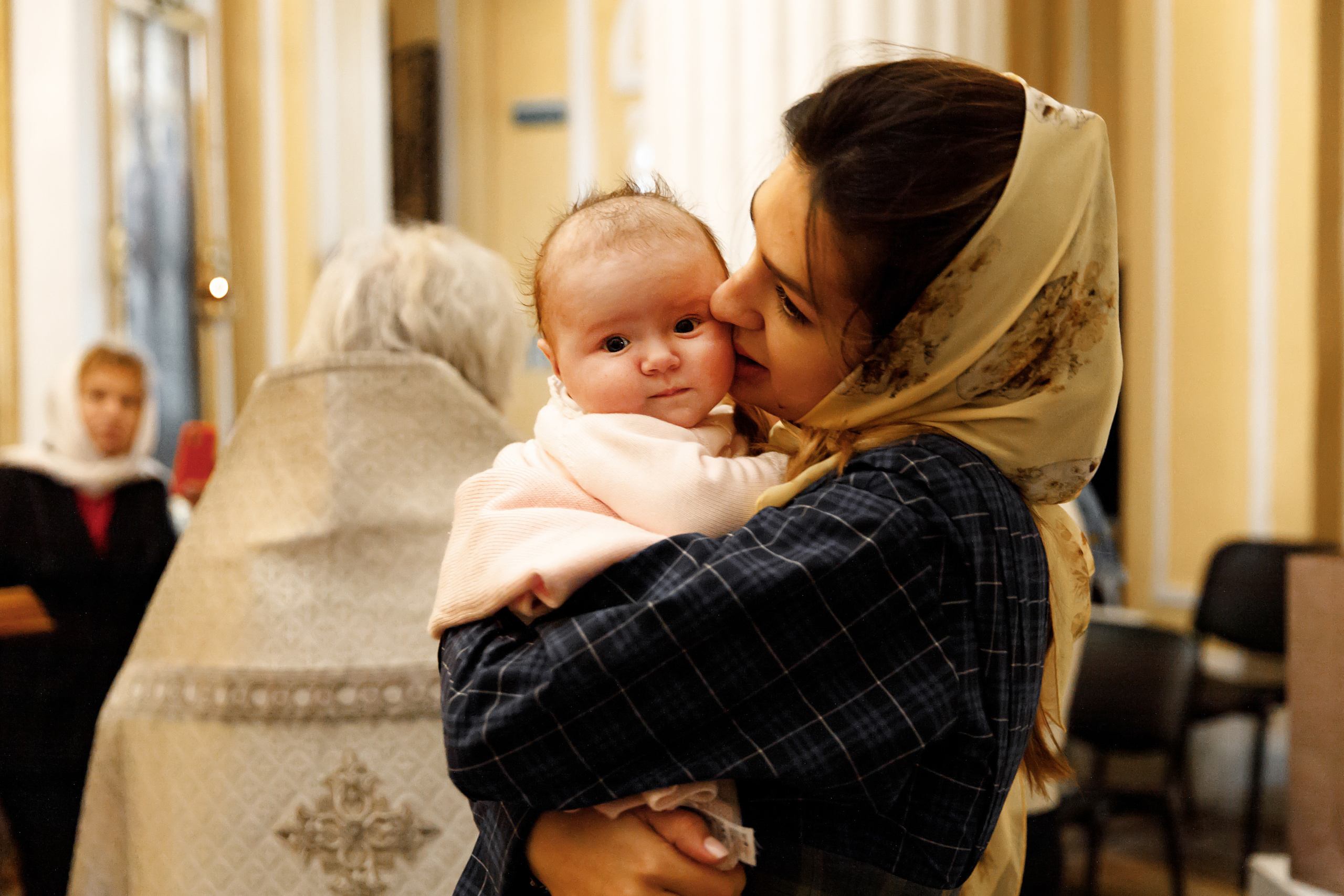 Фотосессия крещения Москва