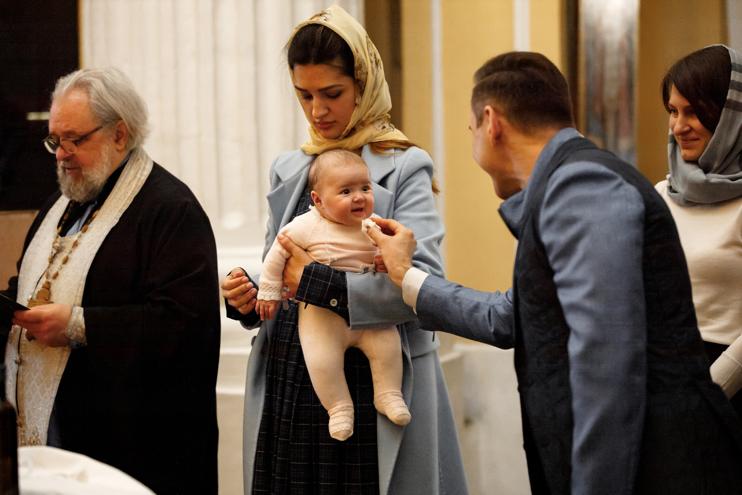 Фотосессия крещения Москва