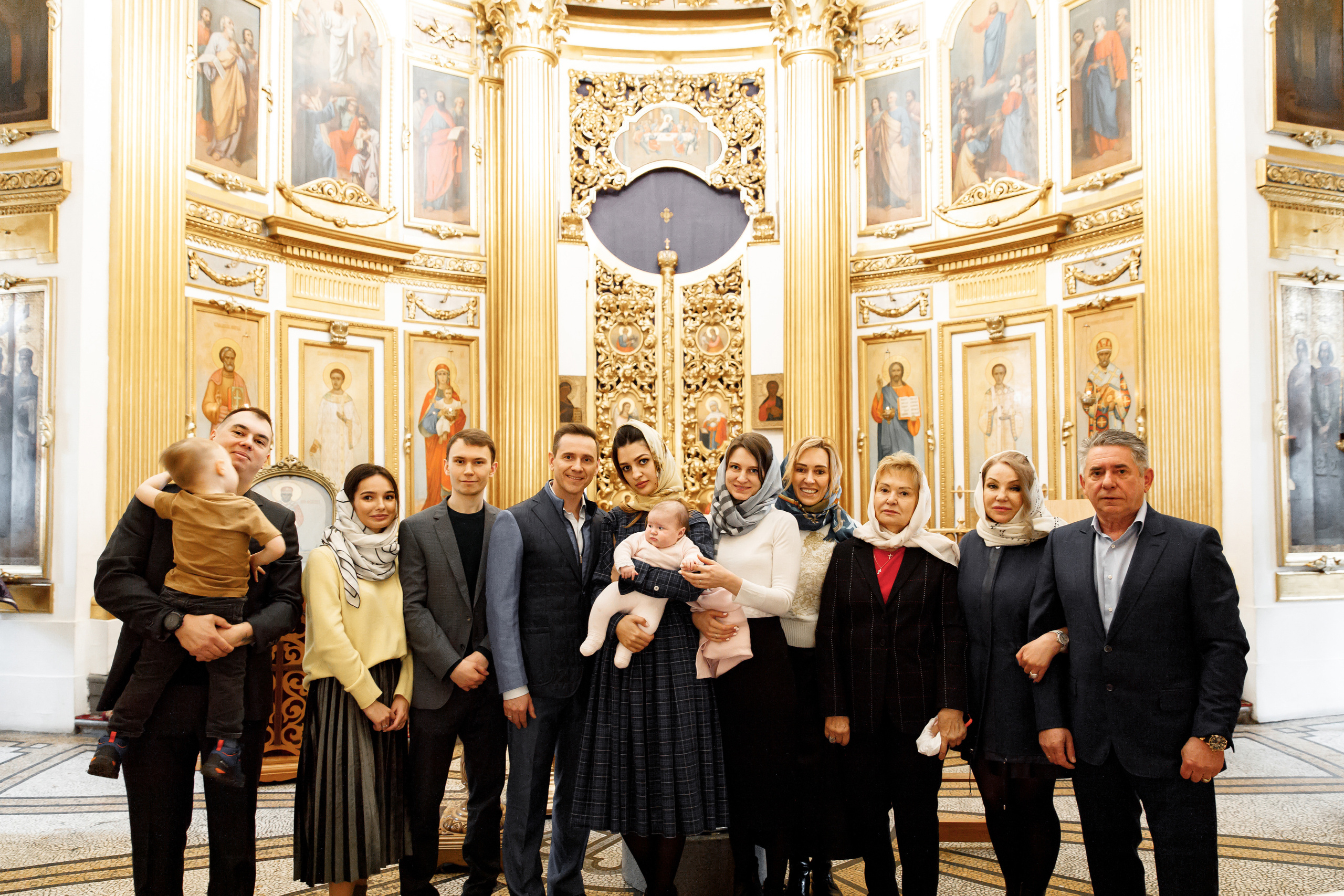Фотосессия крещения Москва
