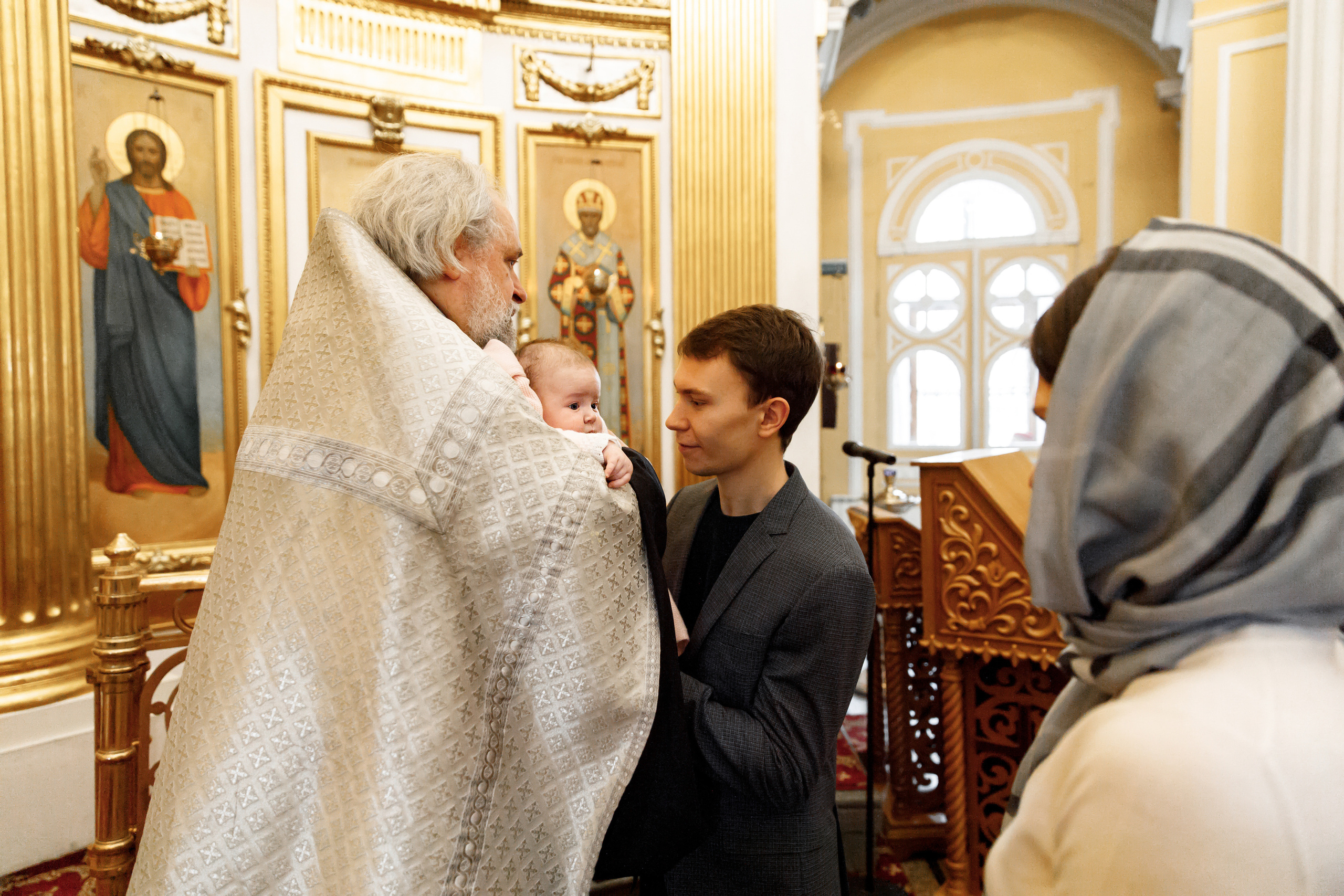 Фотосессия крещения Москва