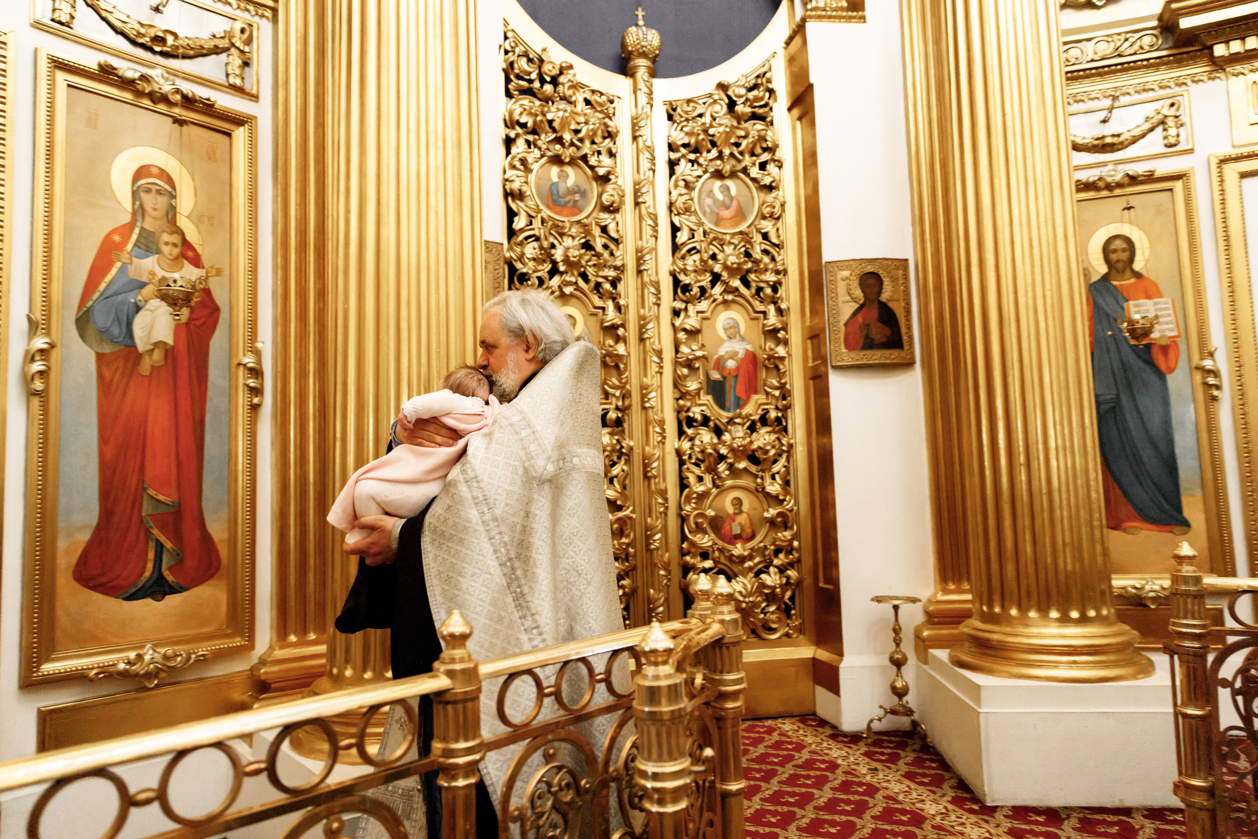 Фотосессия крещения Москва