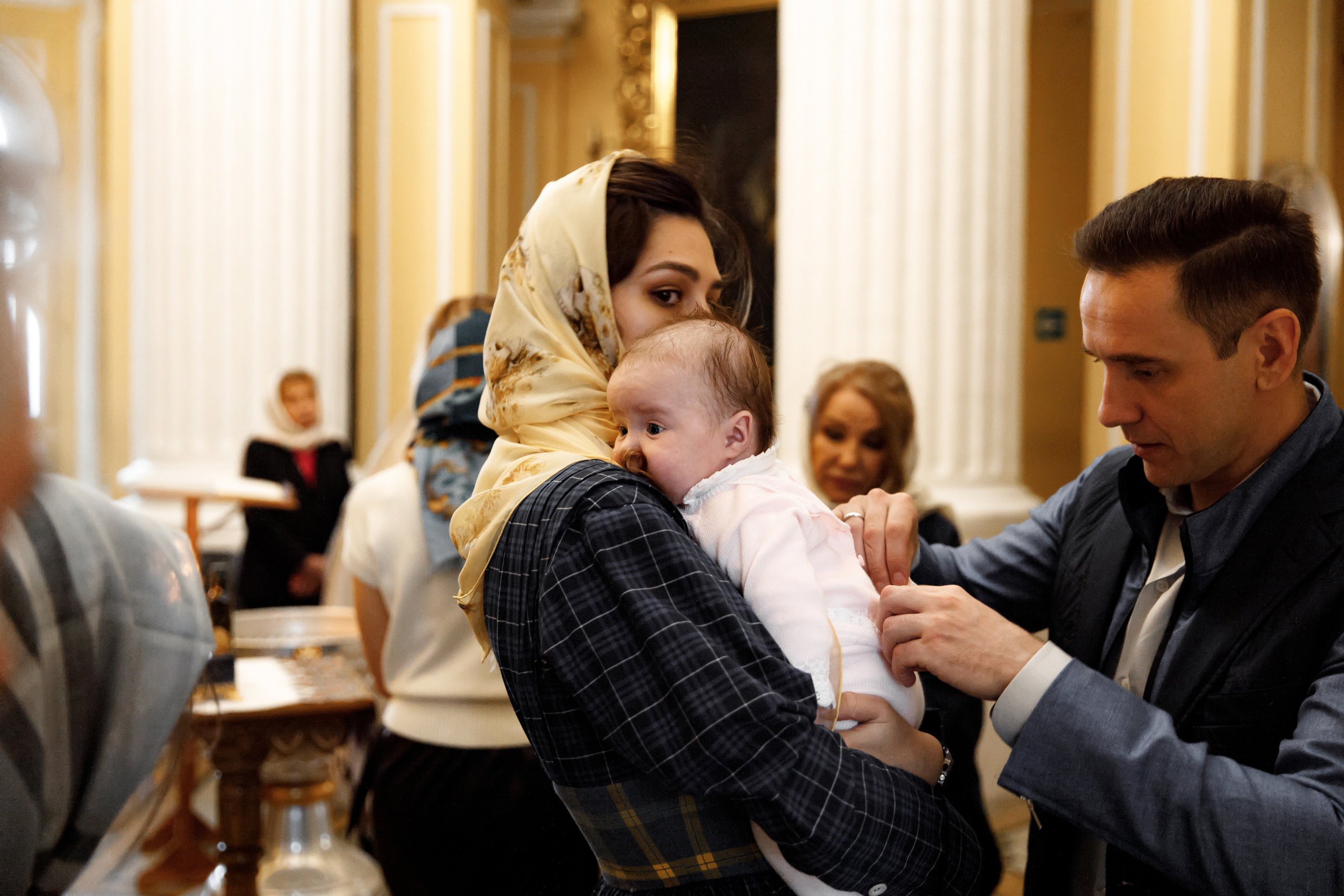 Фотосессия крещения Москва