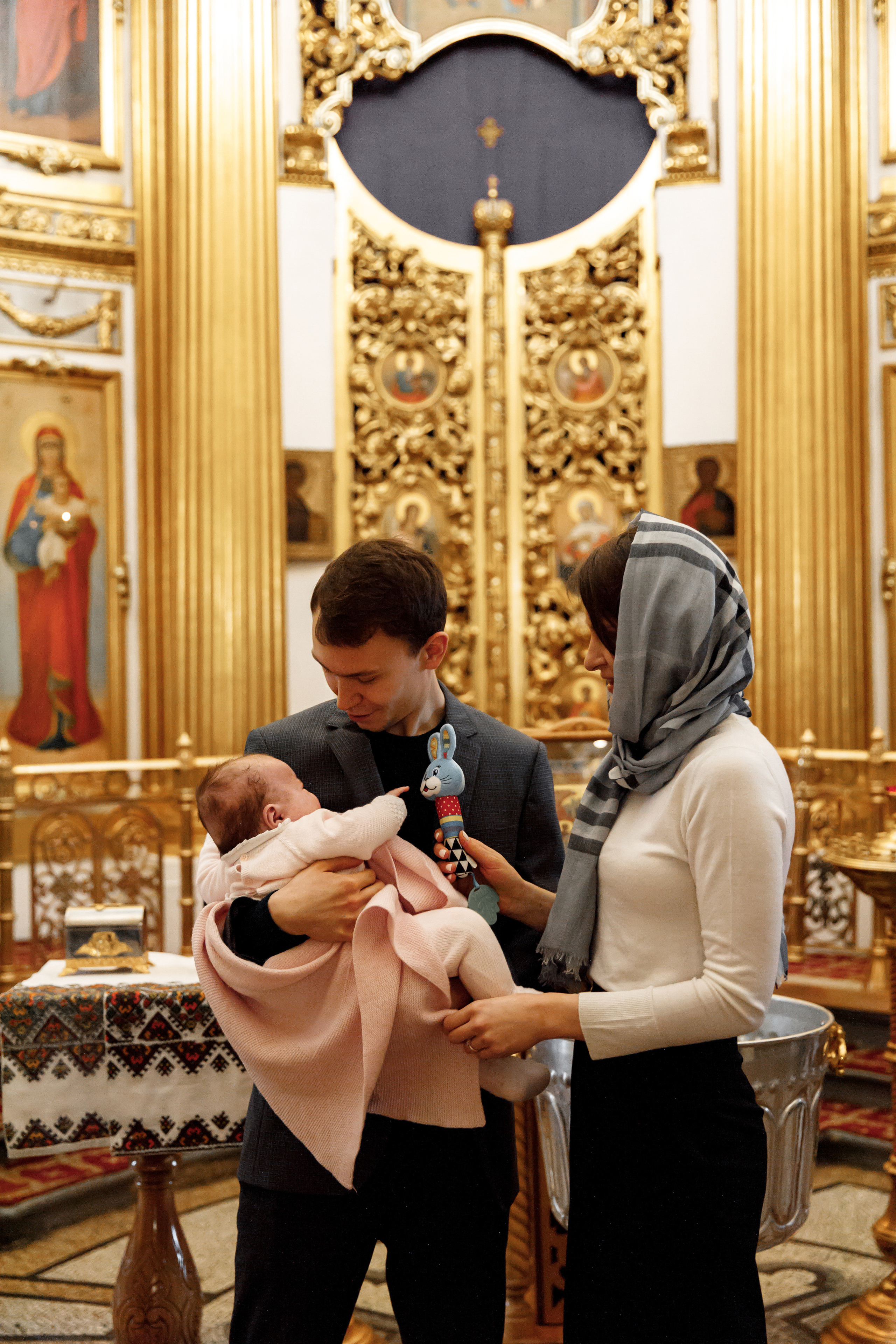 Фотосессия крещения Москва