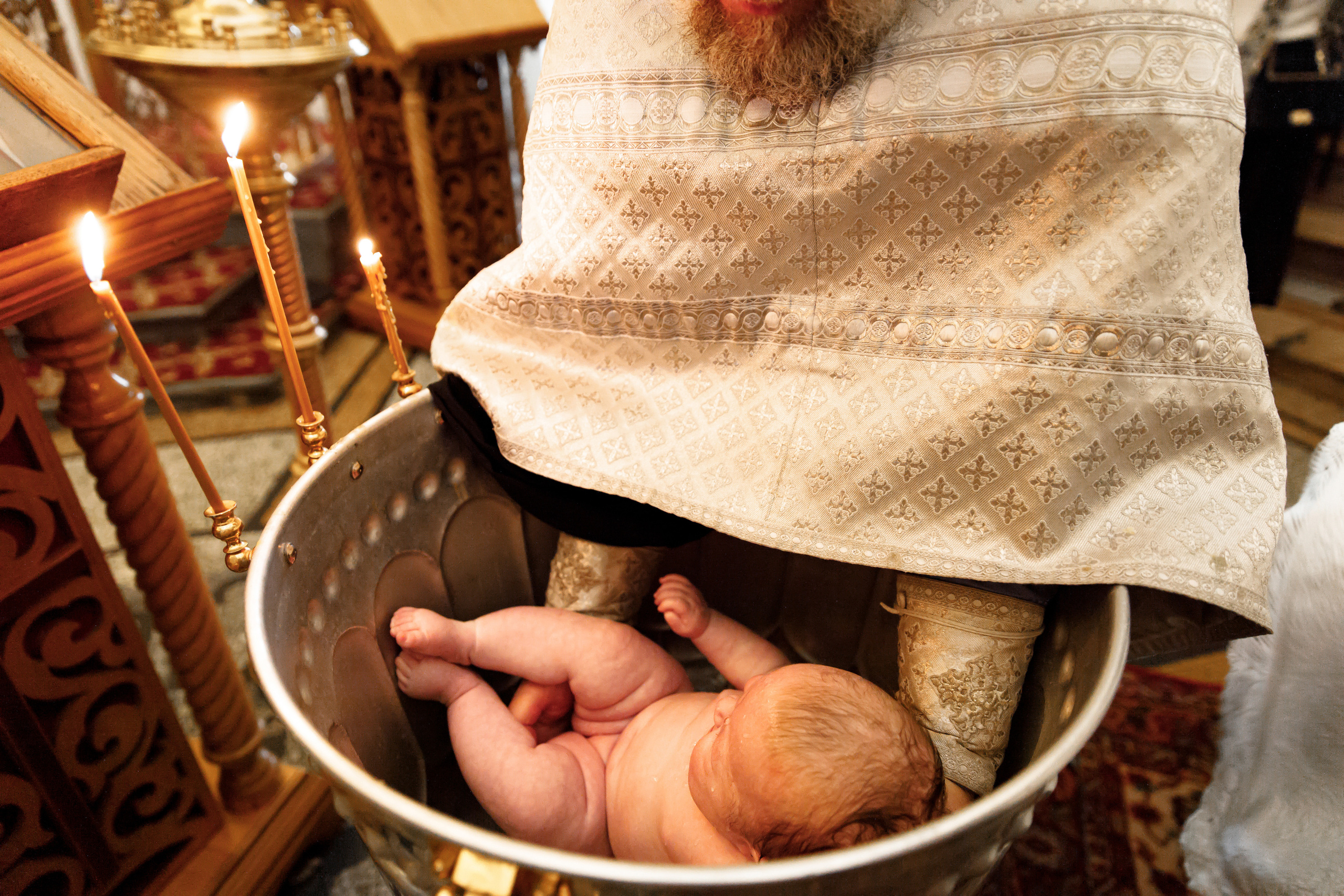 Фотосессия крещения Москва