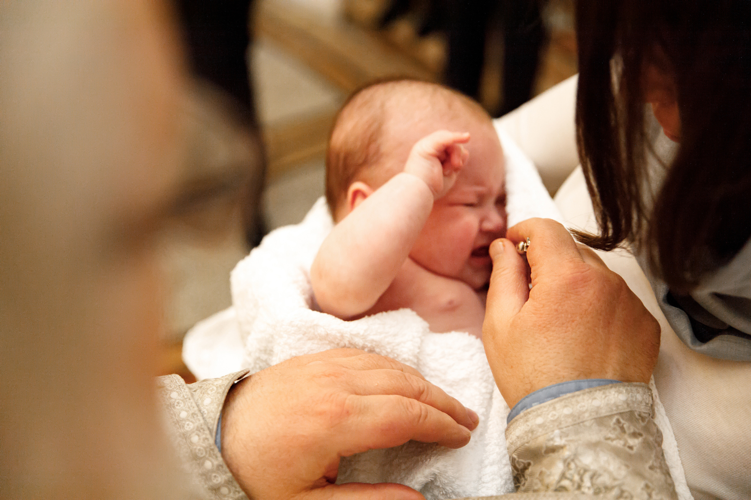Фотосессия крещения Москва
