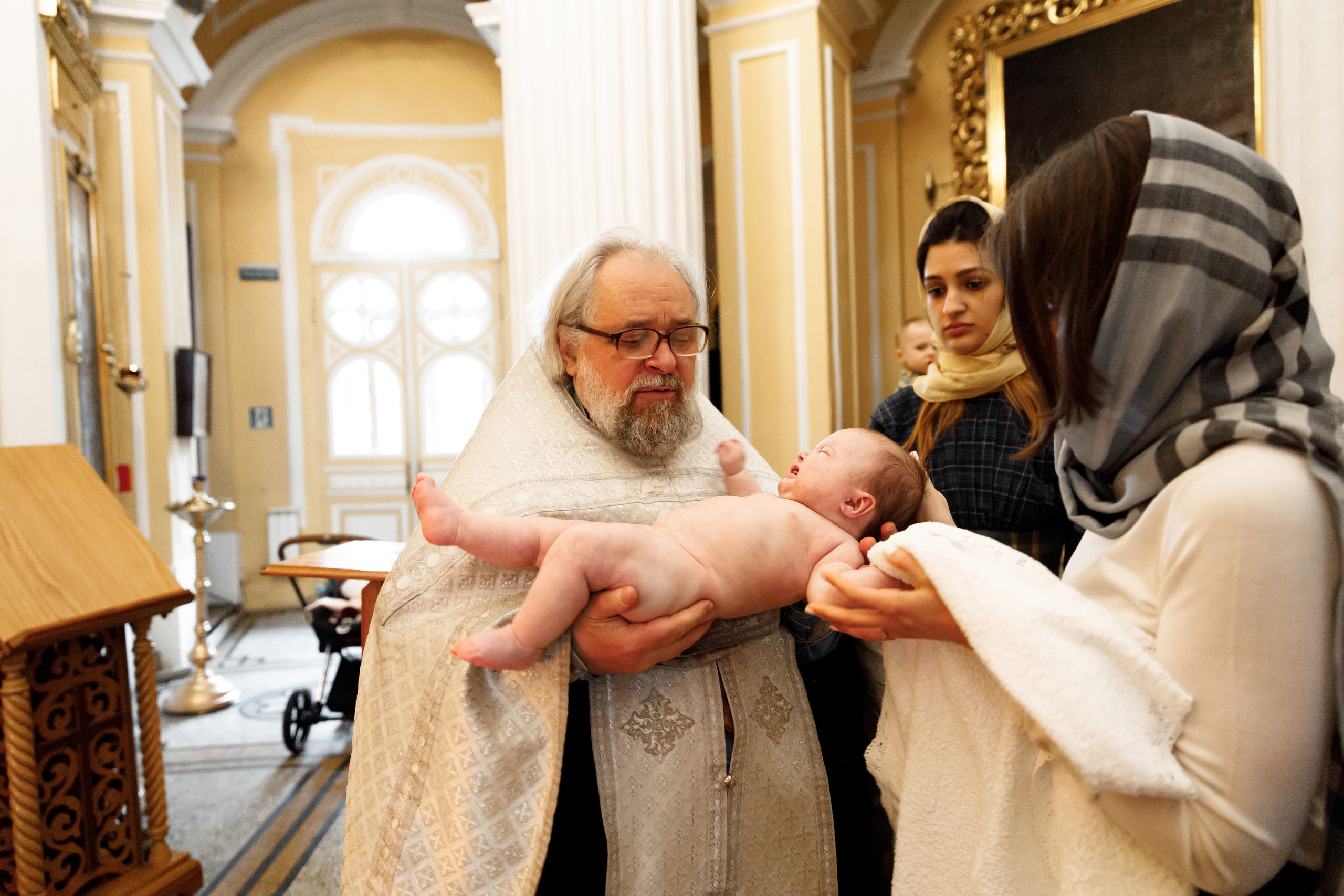 Фотосессия крещения Москва