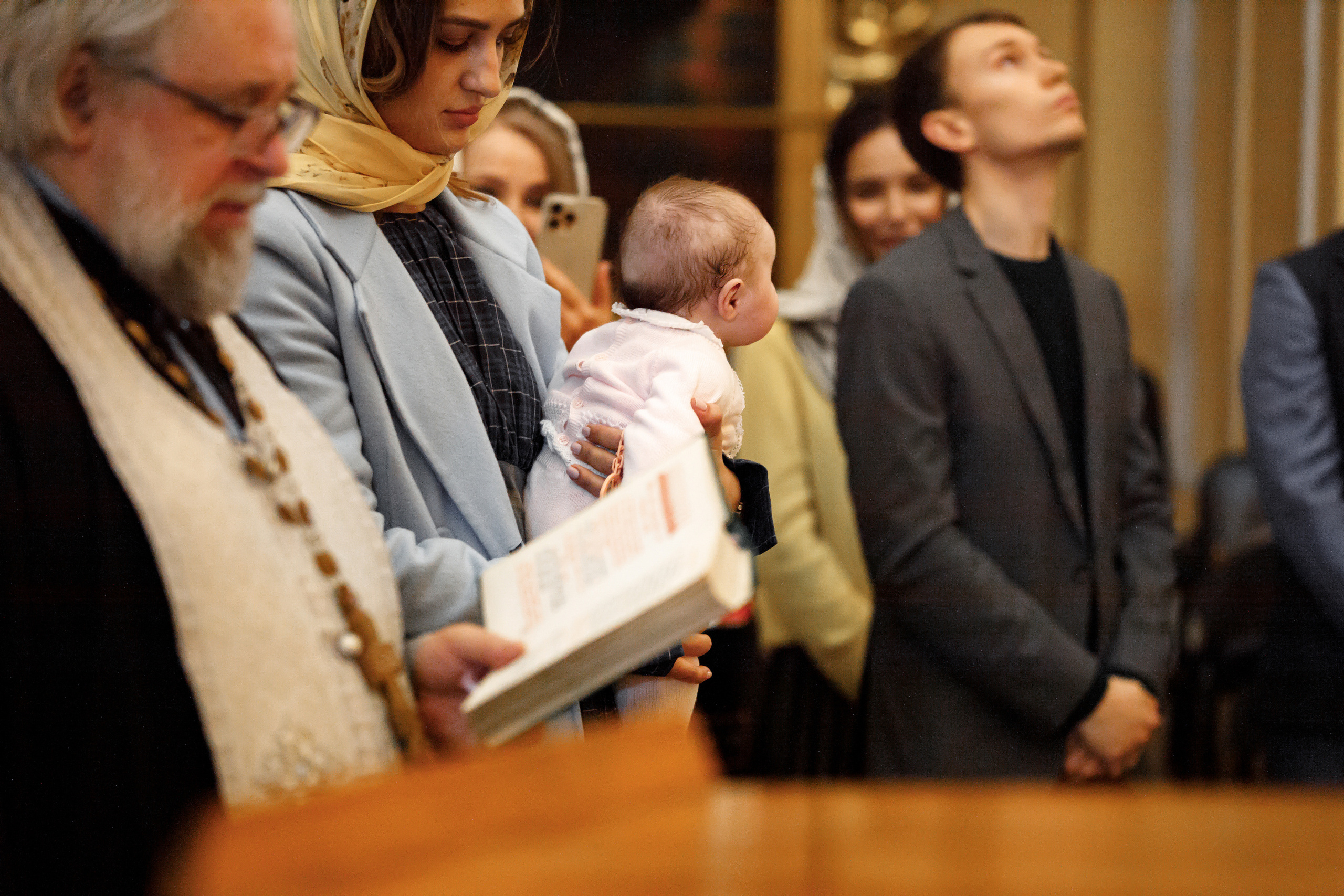 Фотосессия крещения Москва