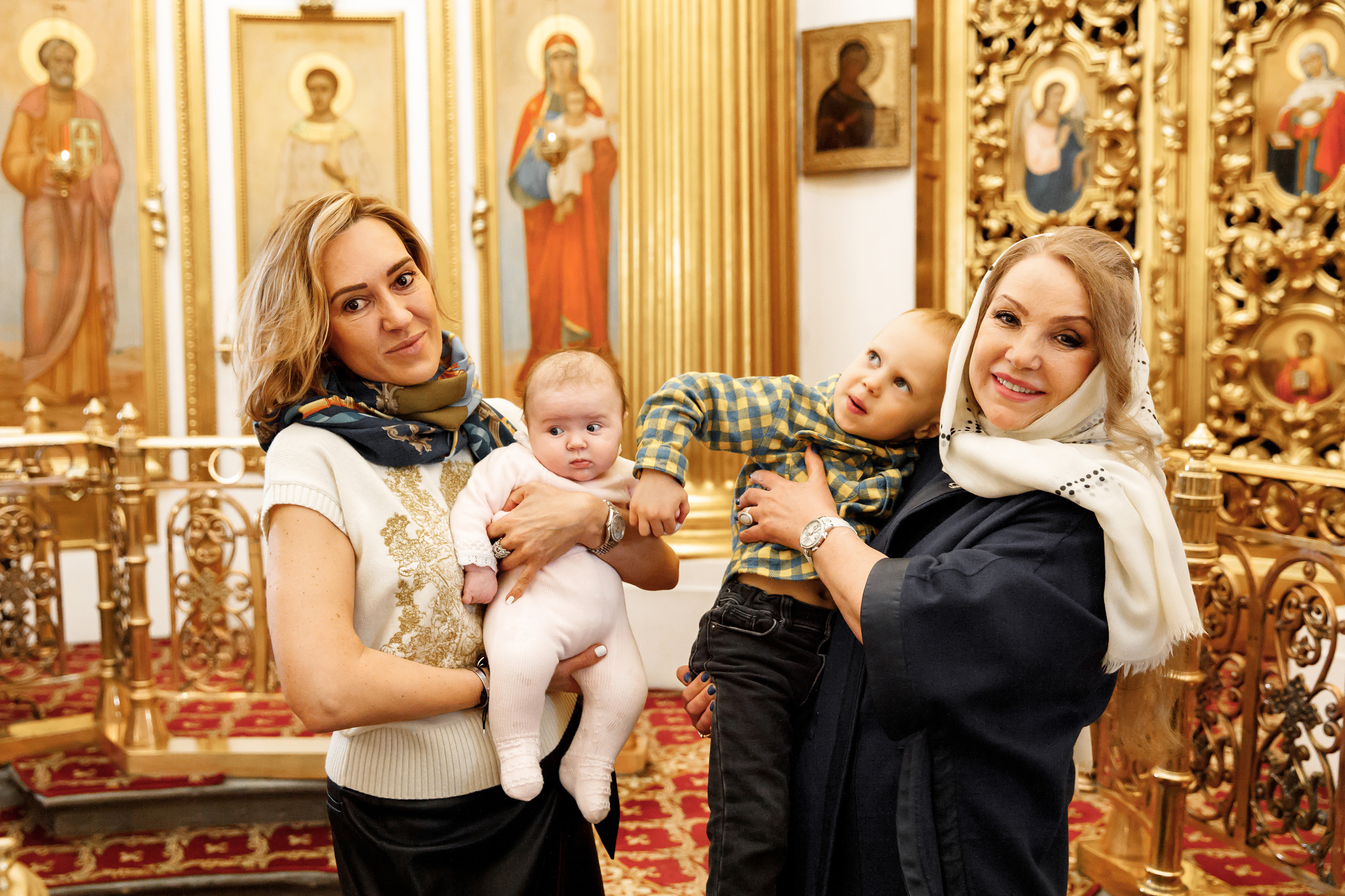 Фотосессия крещения Москва