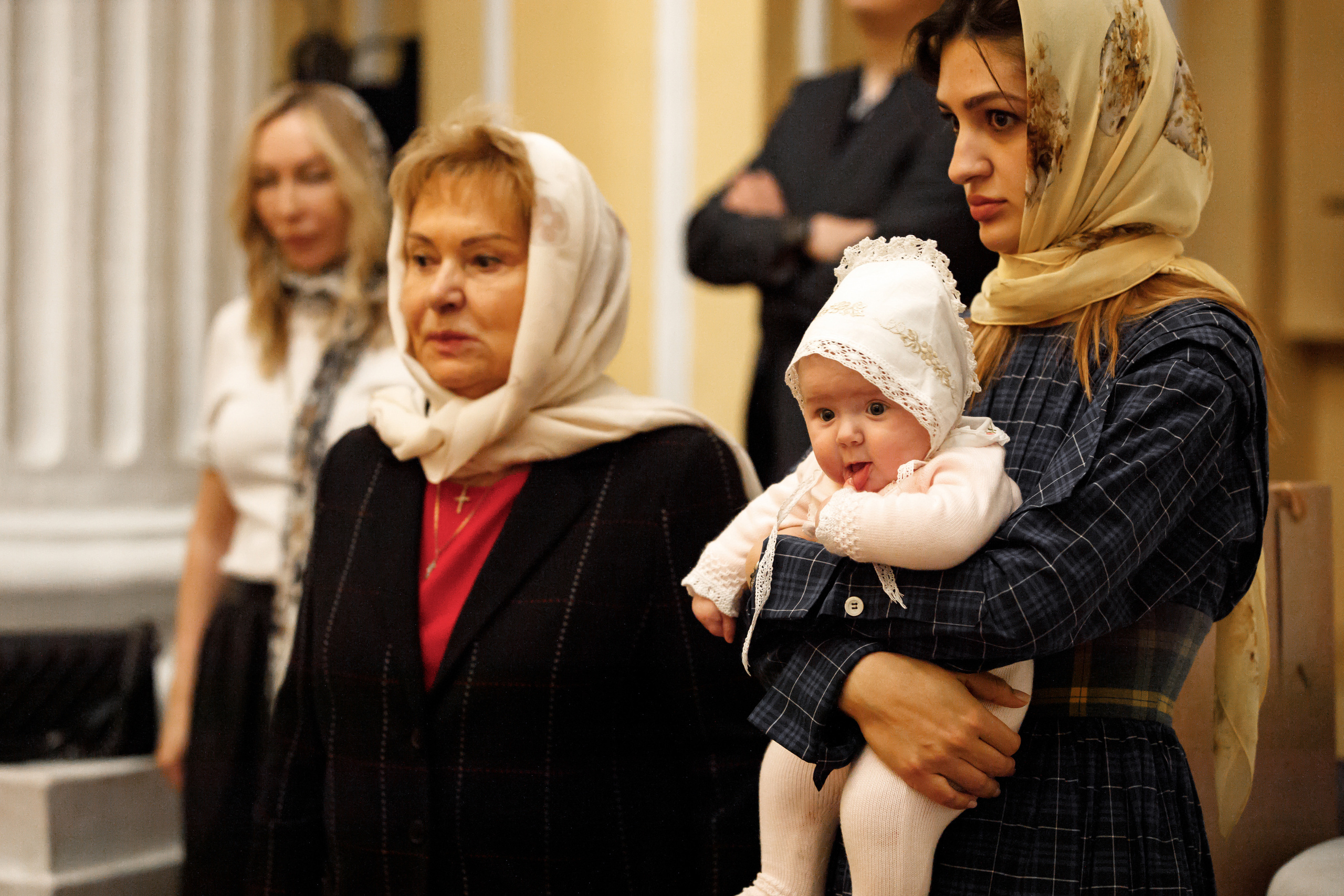 Фотосессия крещения Москва