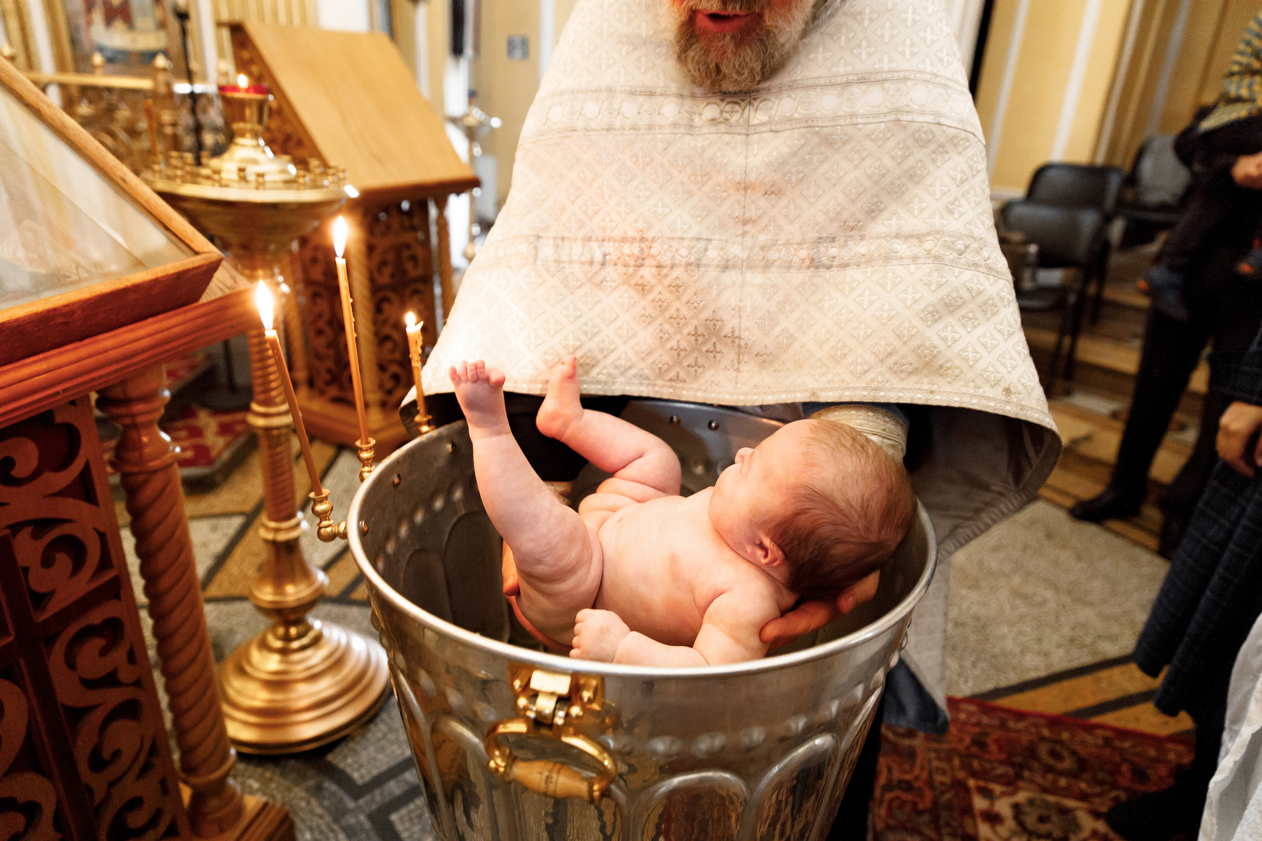 Фотосессия крещения Москва