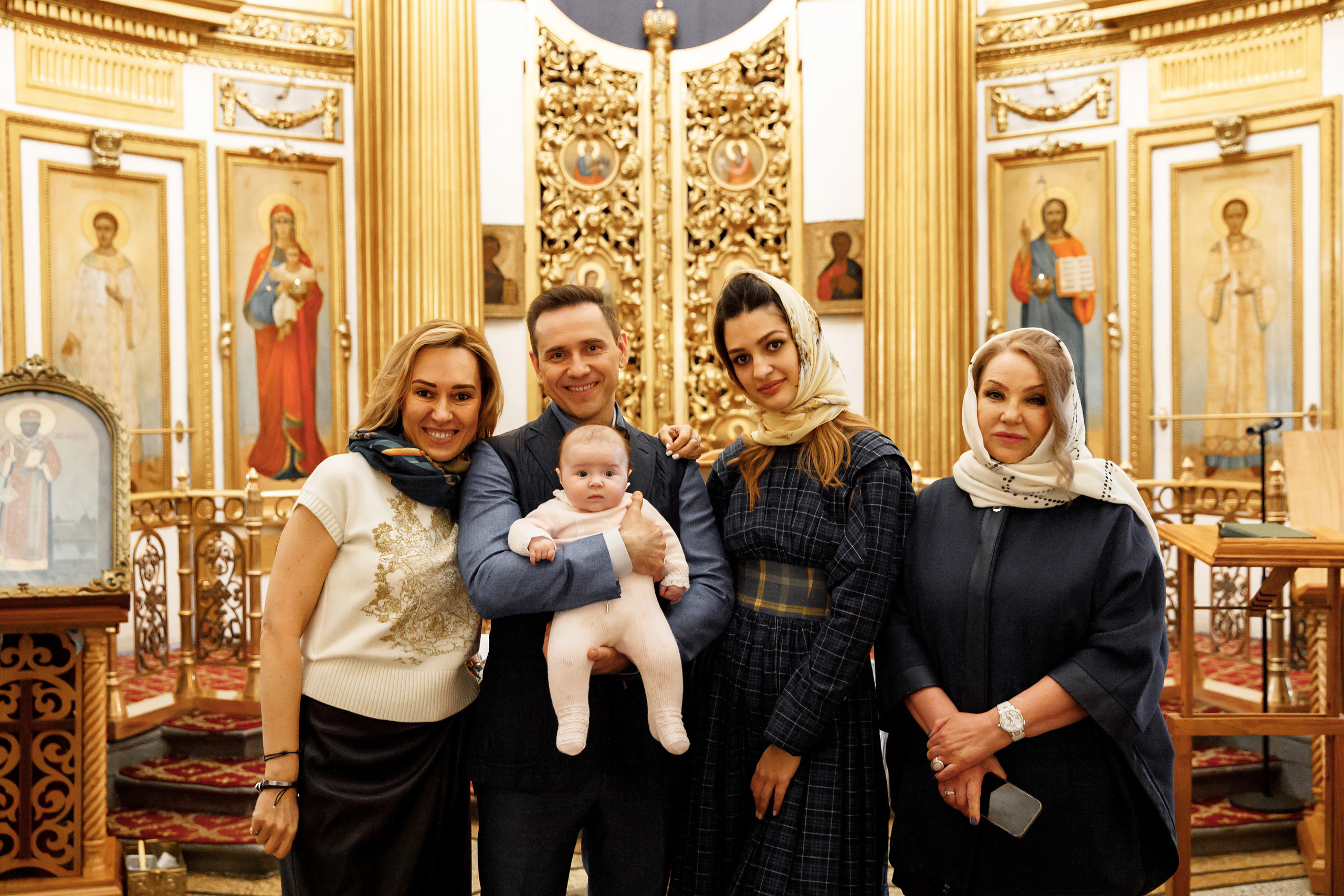Фотосессия крещения Москва