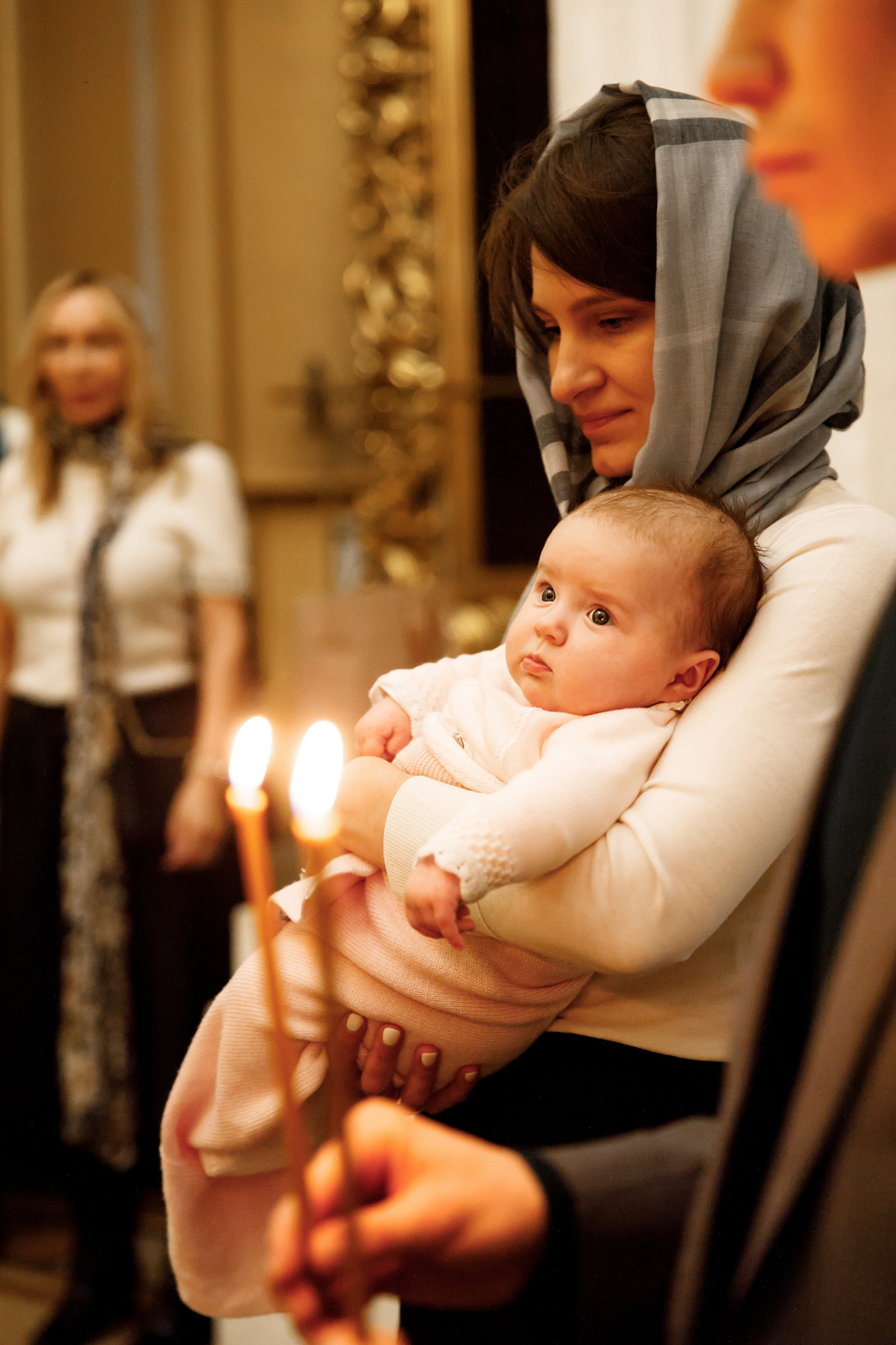 Фотосессия крещения Москва