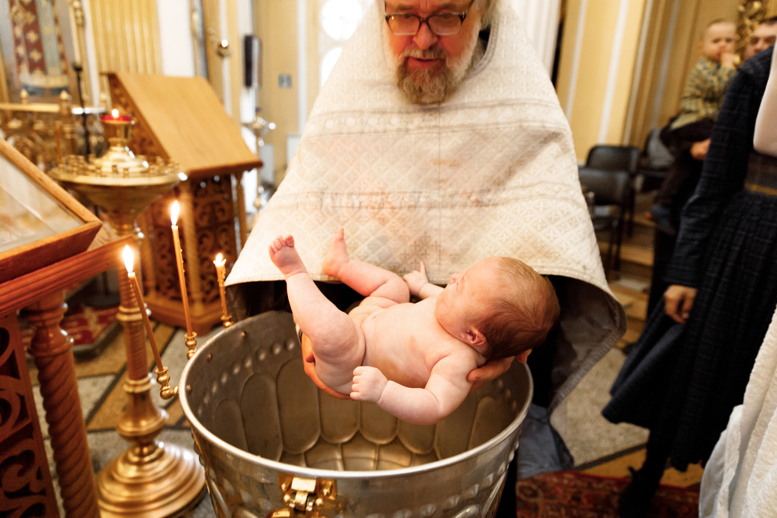 Фотосессия крещения Москва