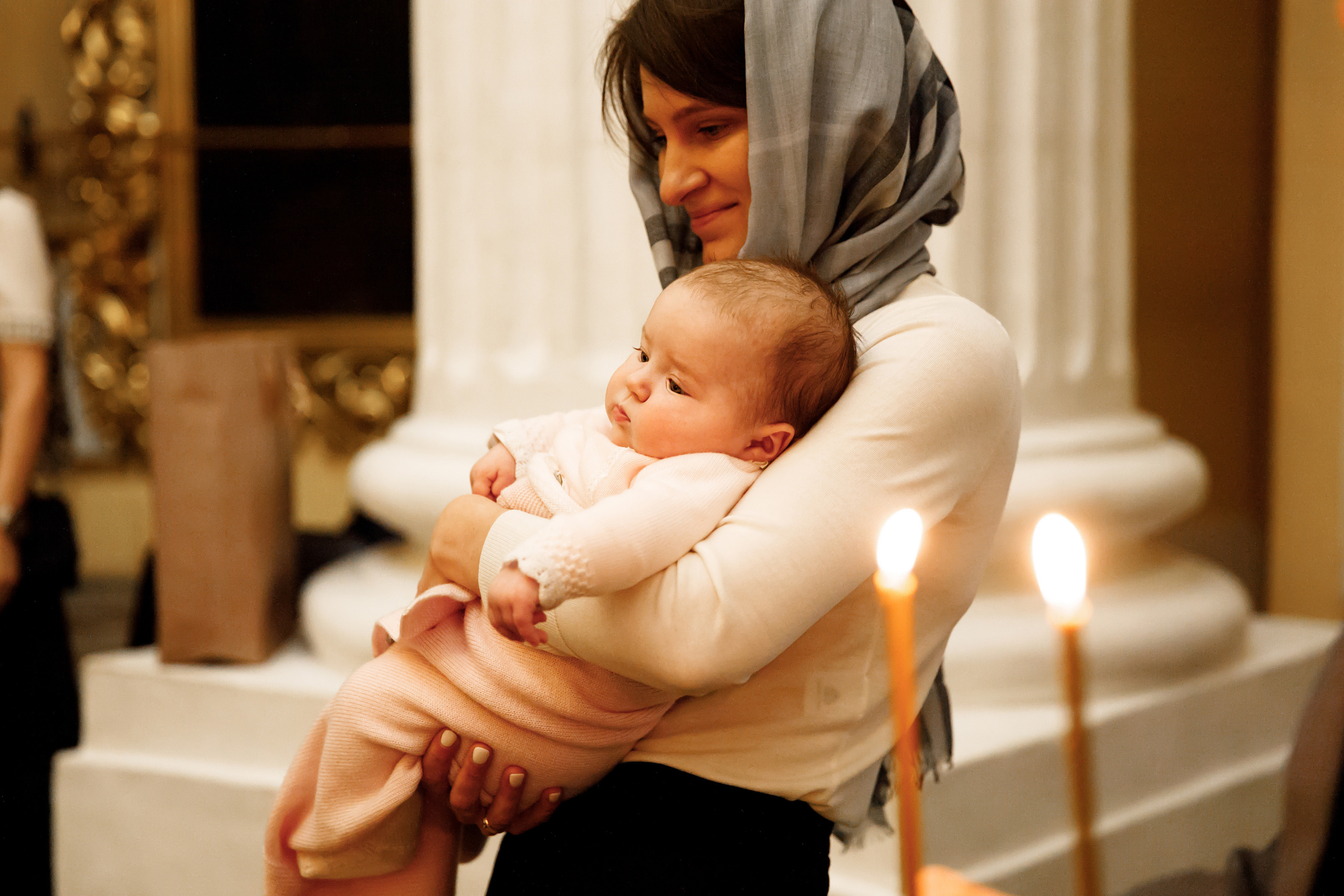 Фотосессия крещения Москва