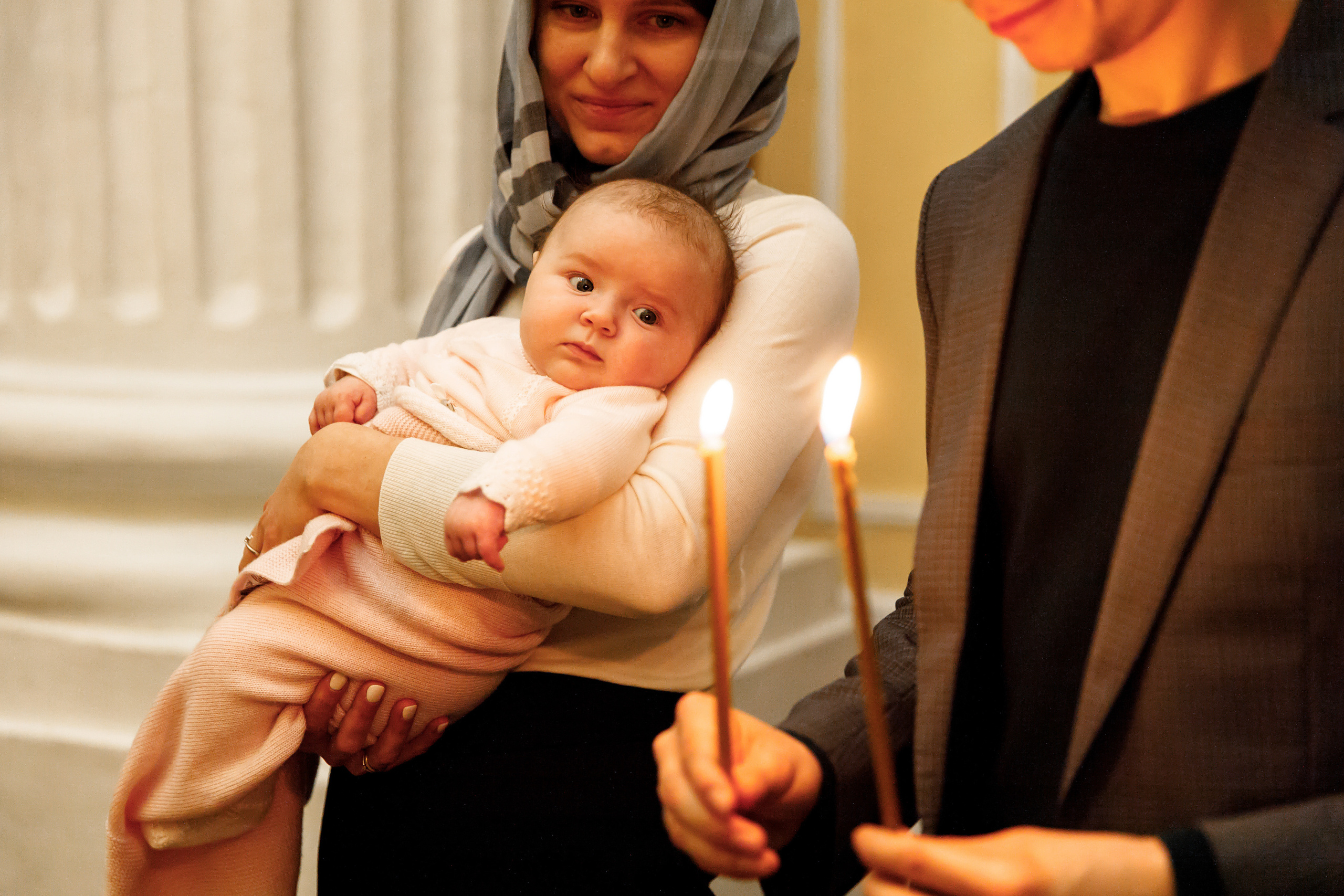 Фотосессия крещения Москва