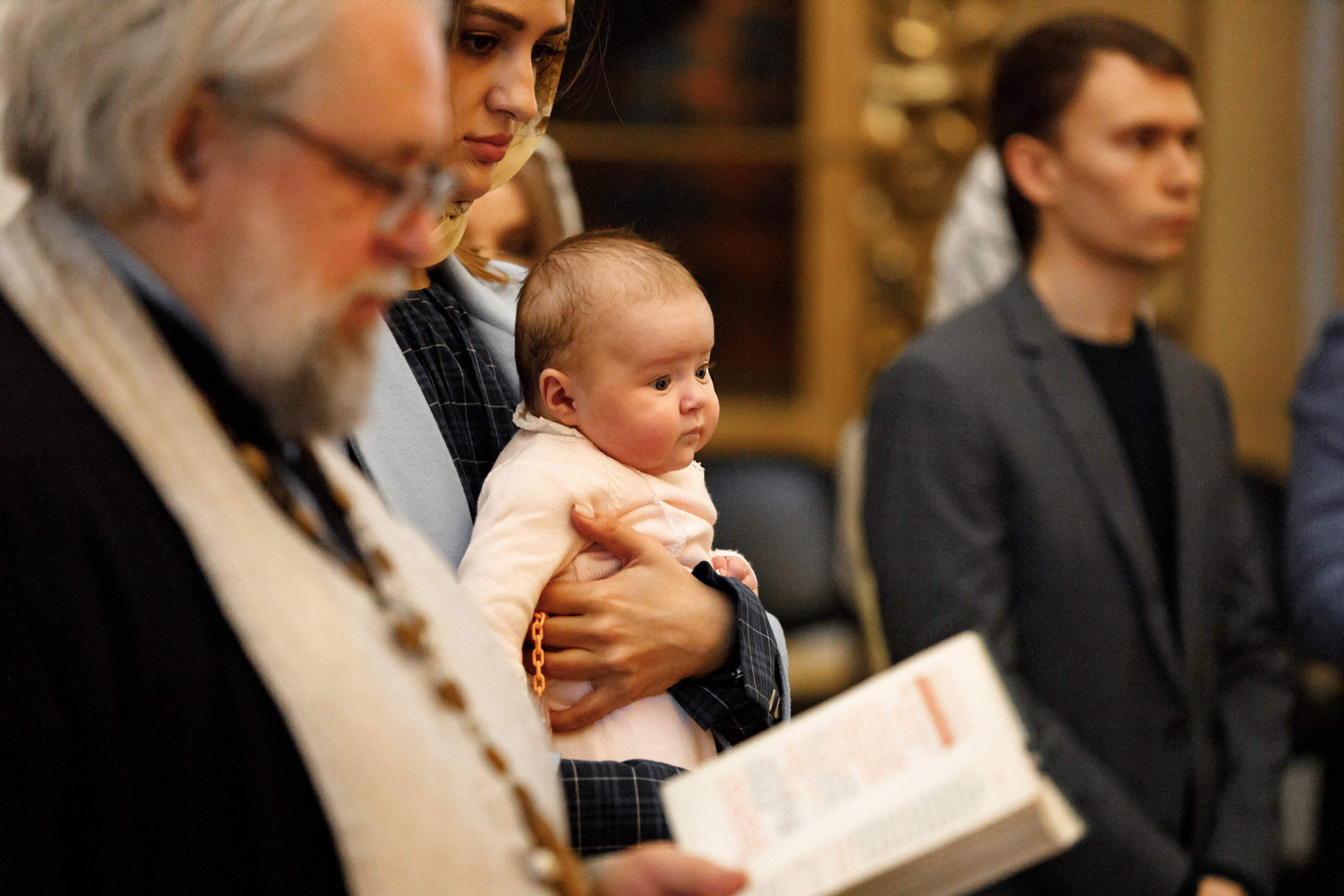 Фотосессия крещения Москва