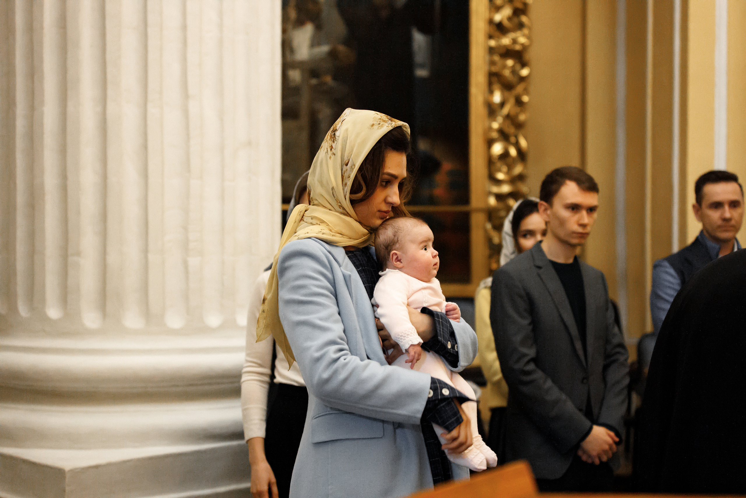 Фотосессия крещения Москва