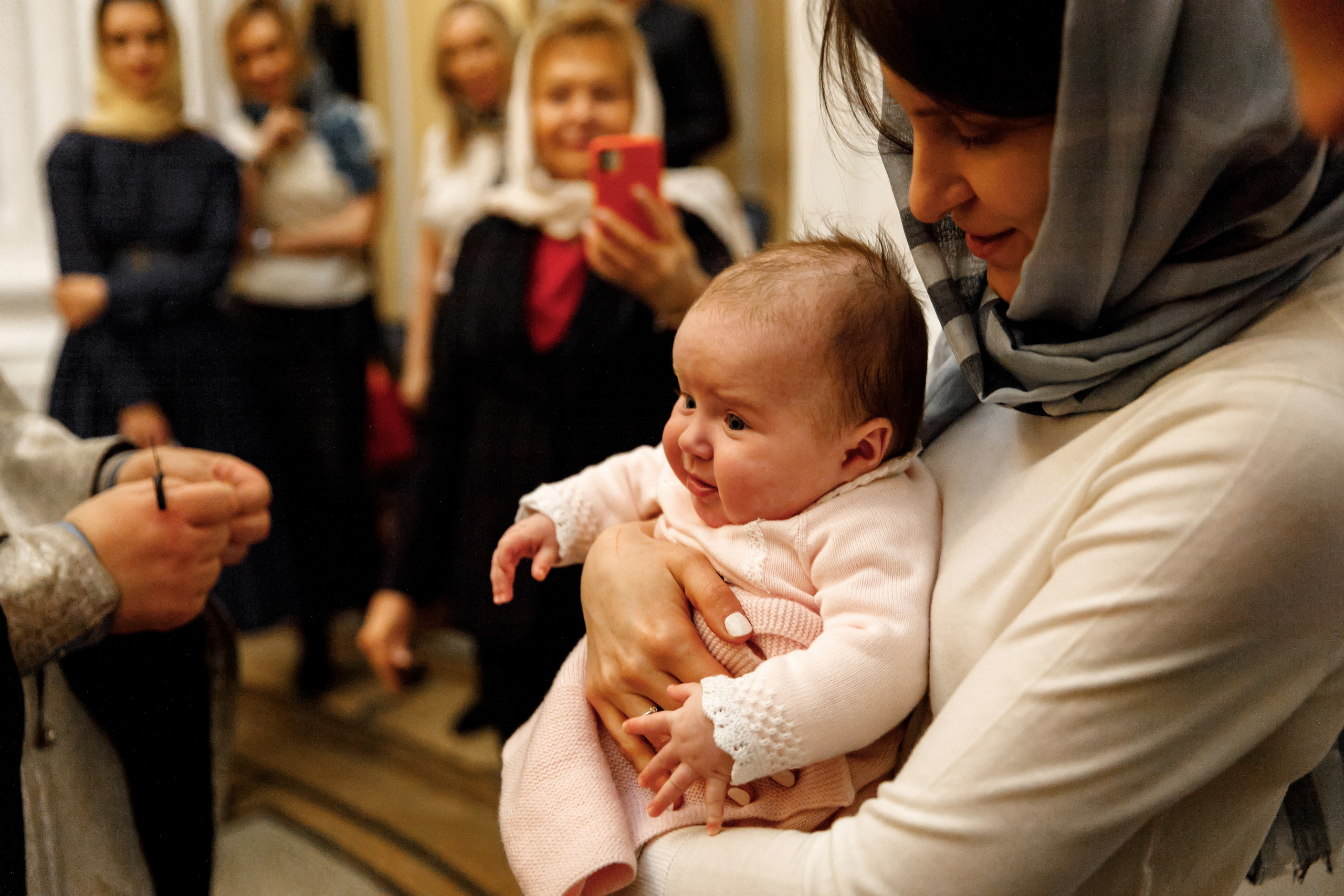 Фотосессия крещения Москва