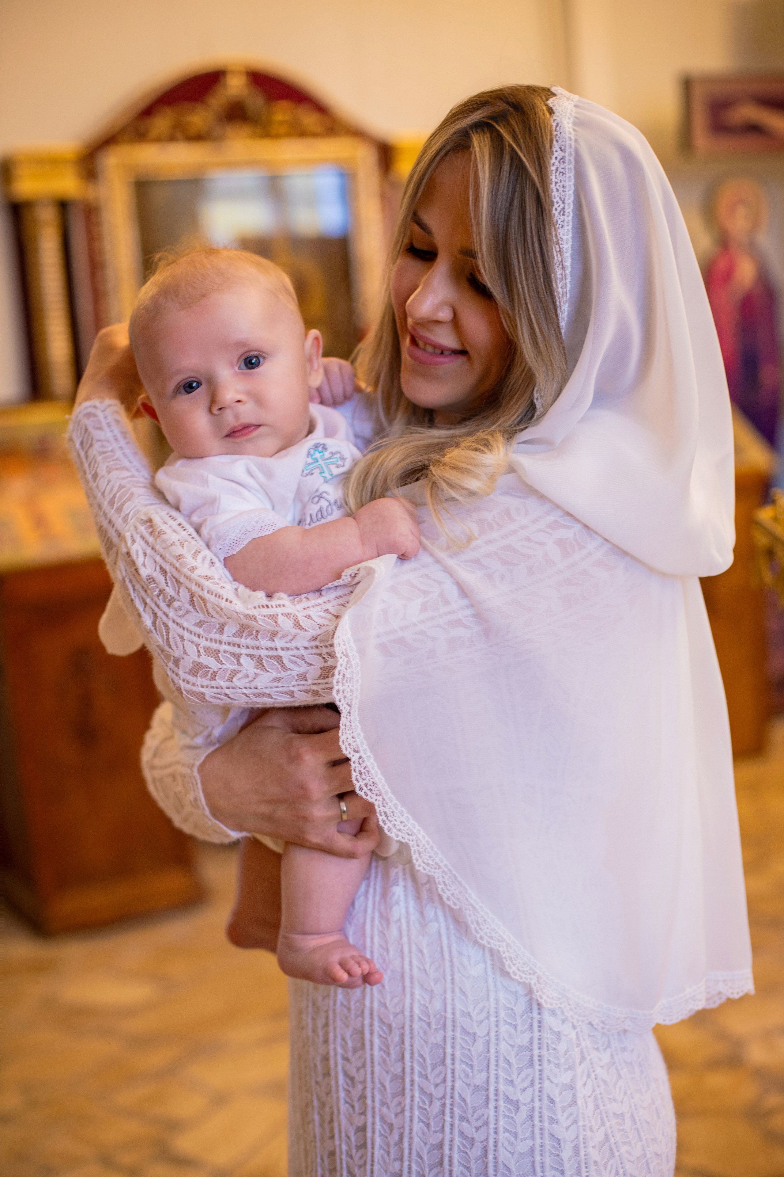 Таинство Крещения. Фотограф новорожденных в Москве Кристина Ткач