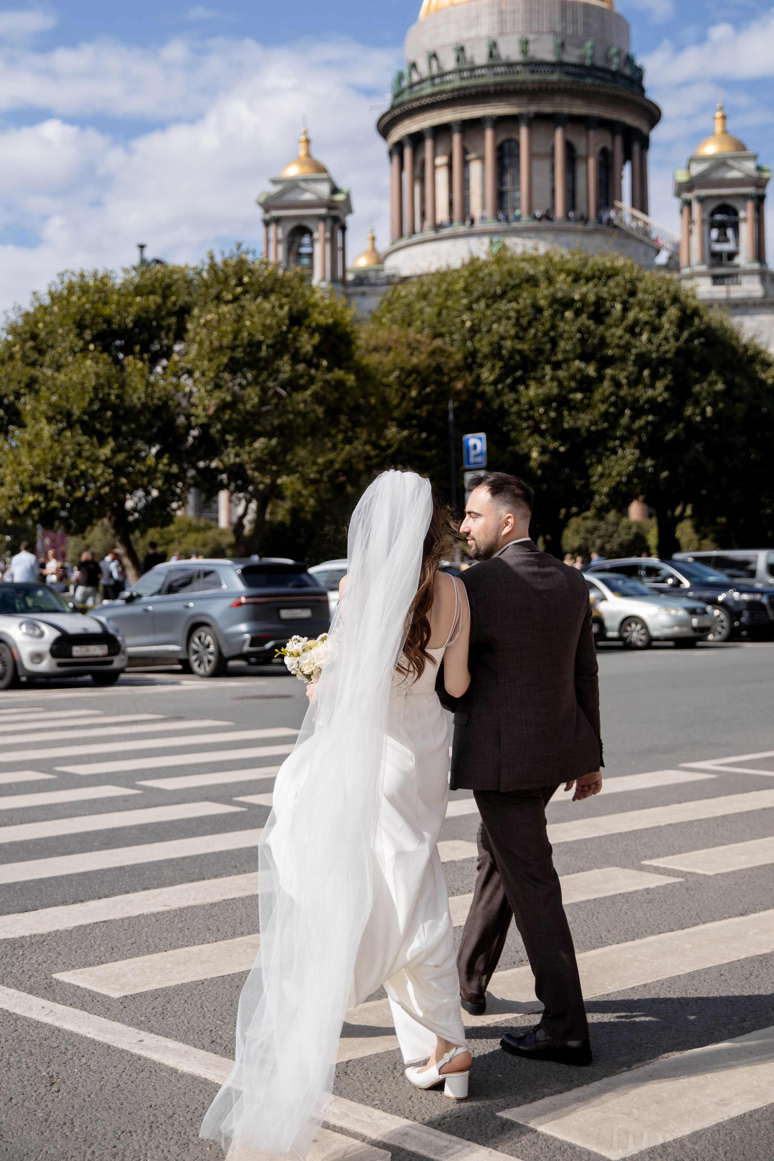 Анна и Александр / Прогулка + ЗАГС. Свадебный и семейный фотограф в Москве Диана Левченко