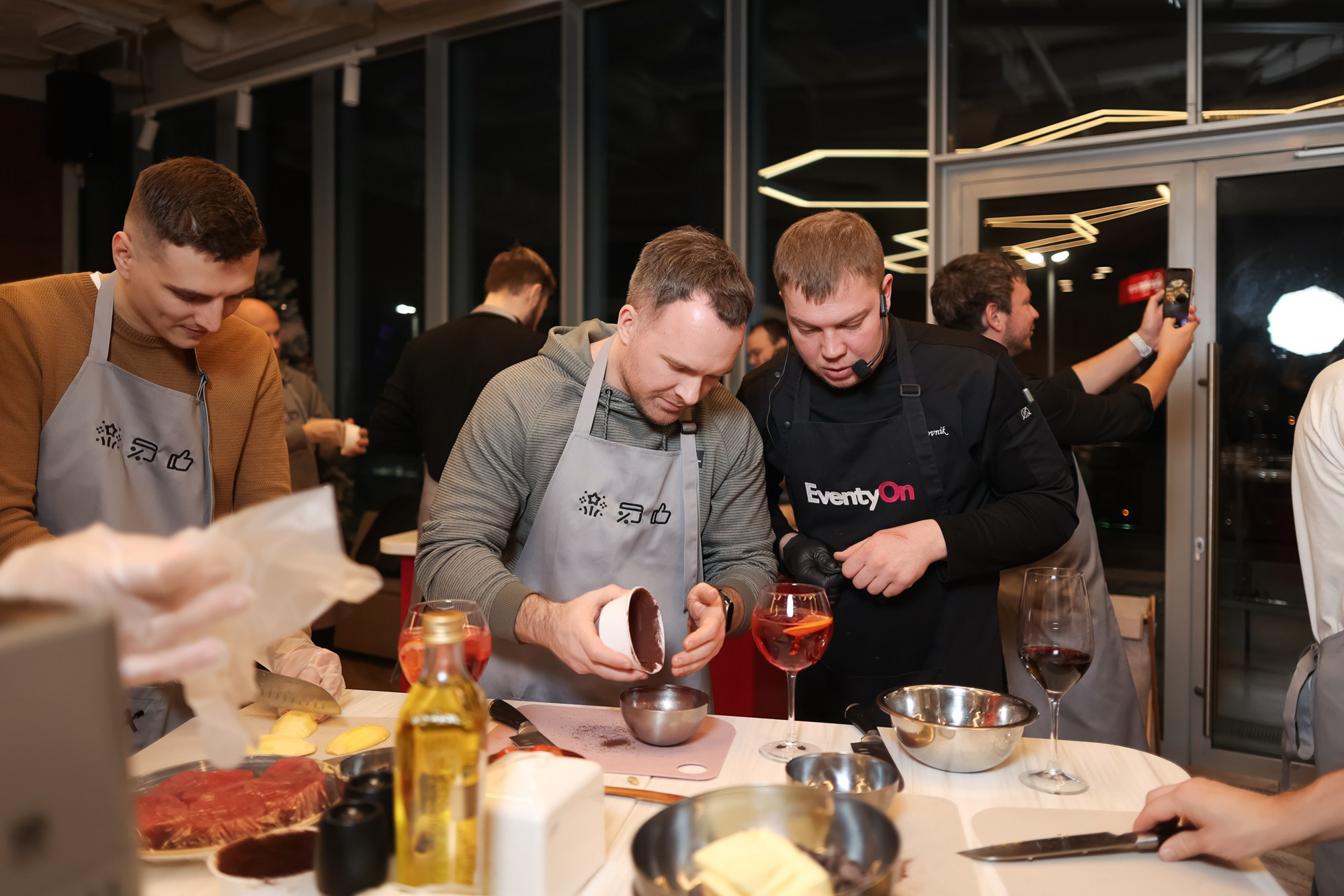 Кулинарный мастер-класс. Репортажный фотограф видеограф в Москве Ольга Плаксина