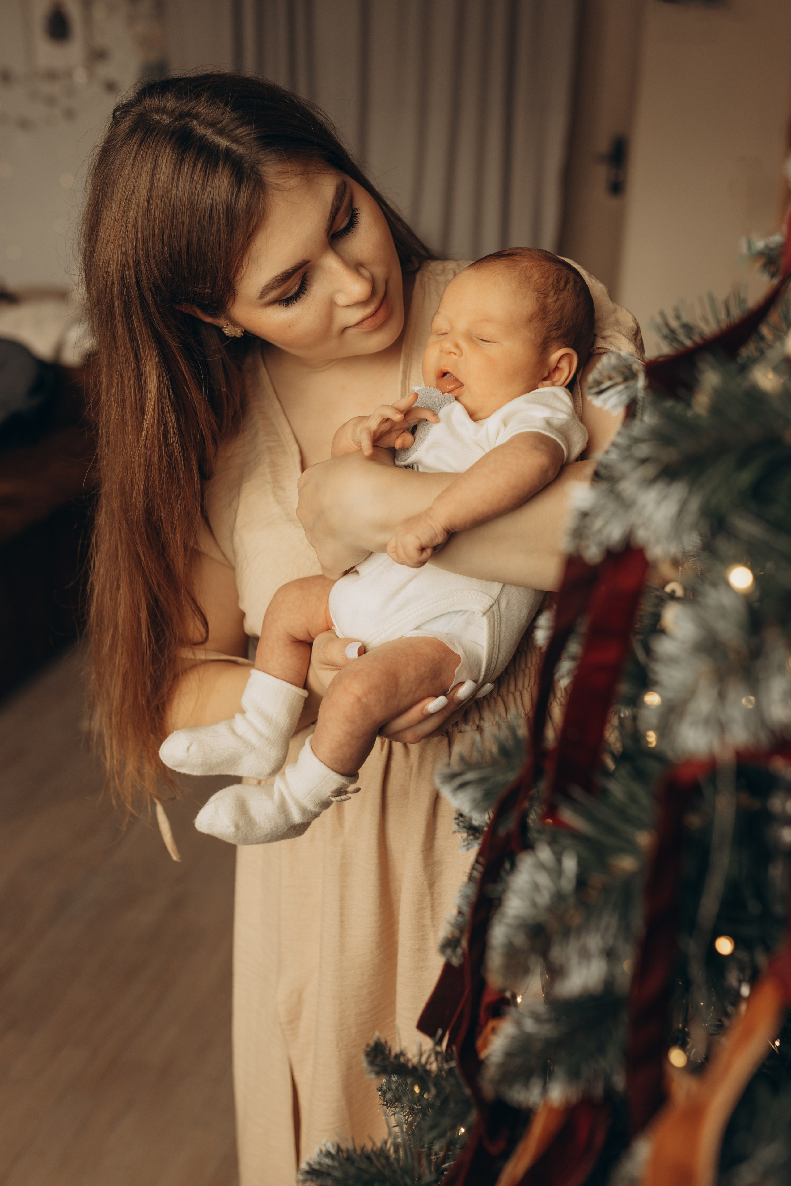 Мама и малыш. Первый месяц вместе. Фотограф в Ставрополе Svetlana Matveeva