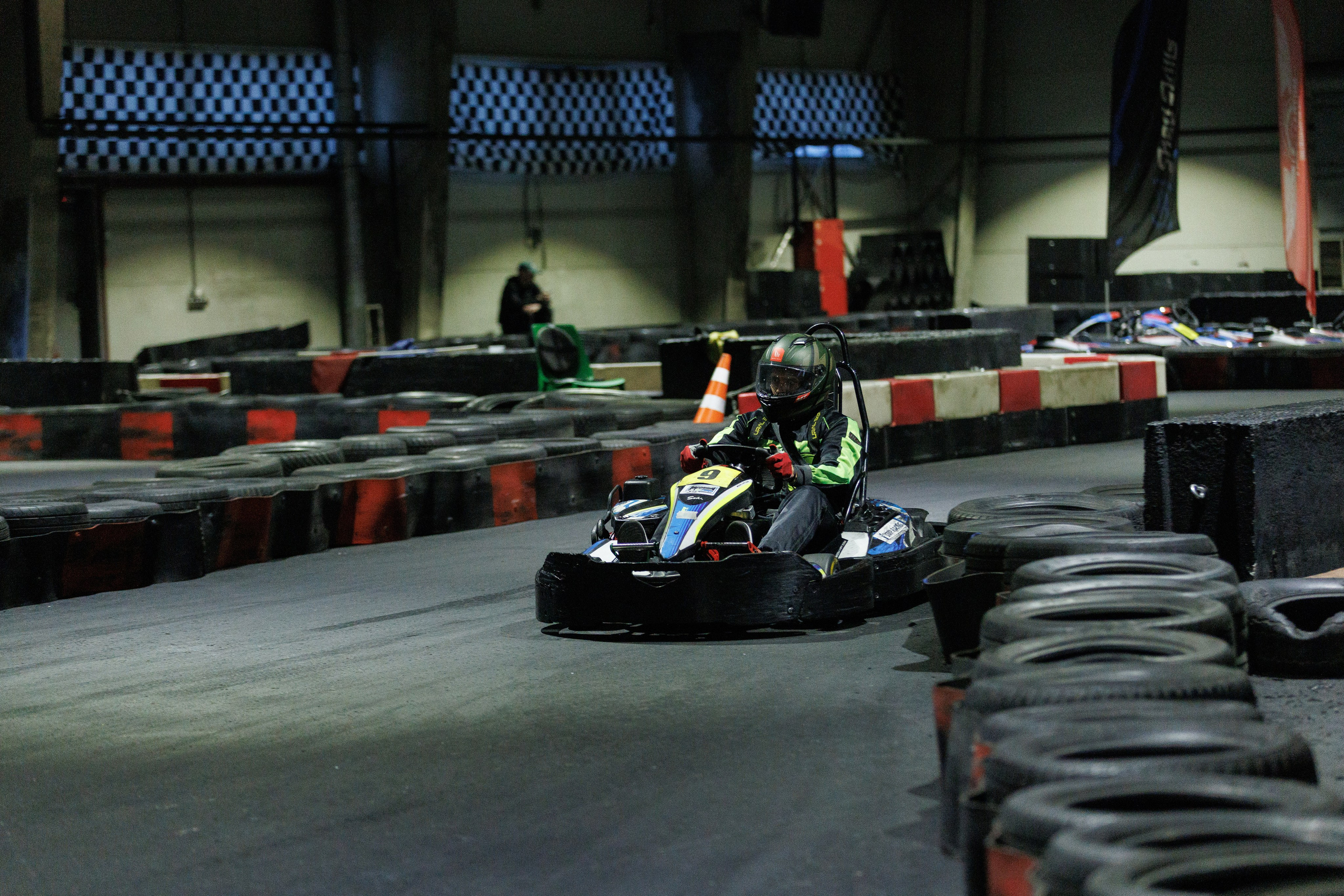 Turba karting hall — корпоративные соревнования. Контент для бизнеса в Екатеринбурге Полдень Медиа