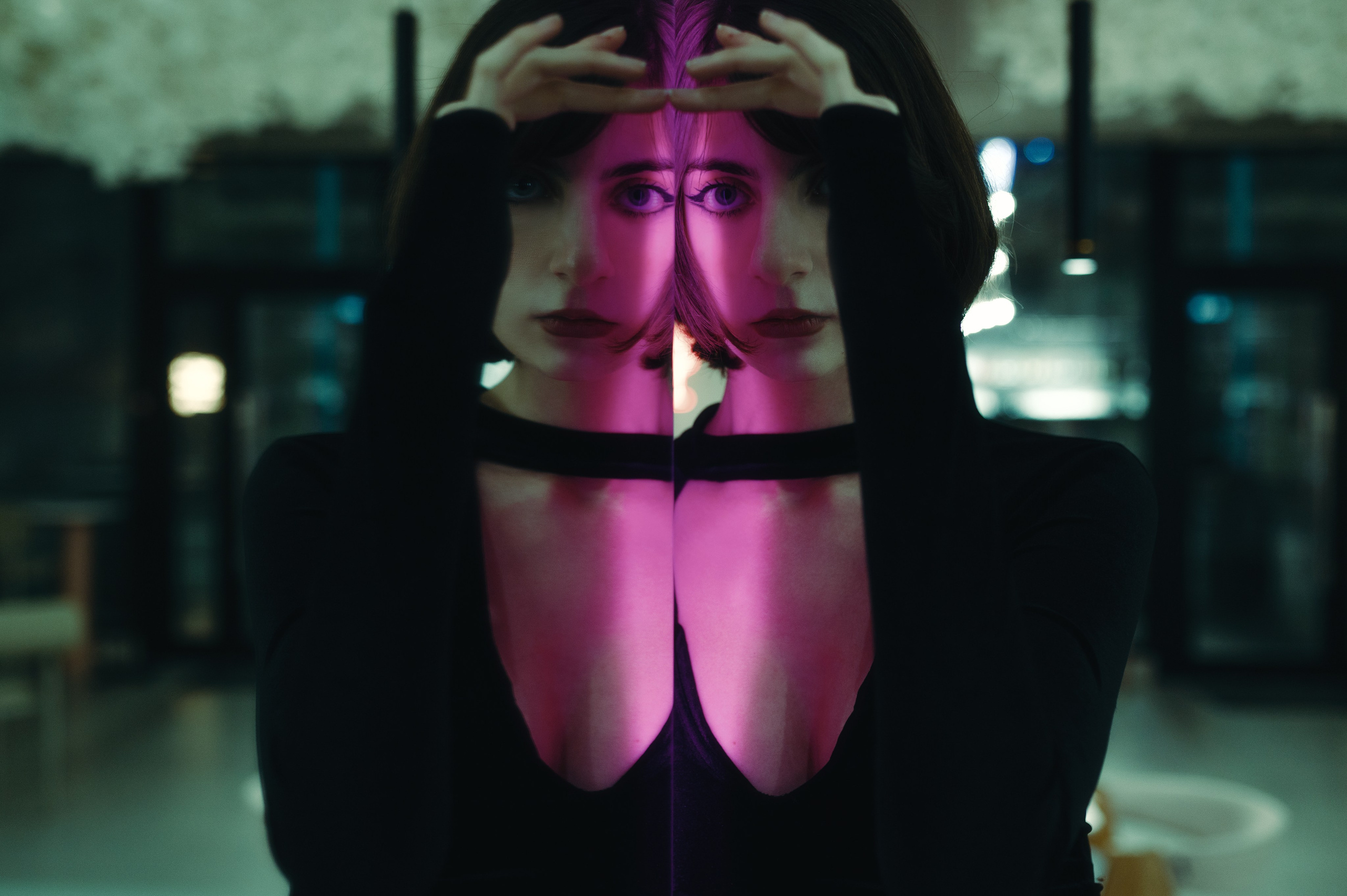 Магия ночных огней. Профессиональная фотосессия в Краснодаре | Фотограф Денис Труфанов