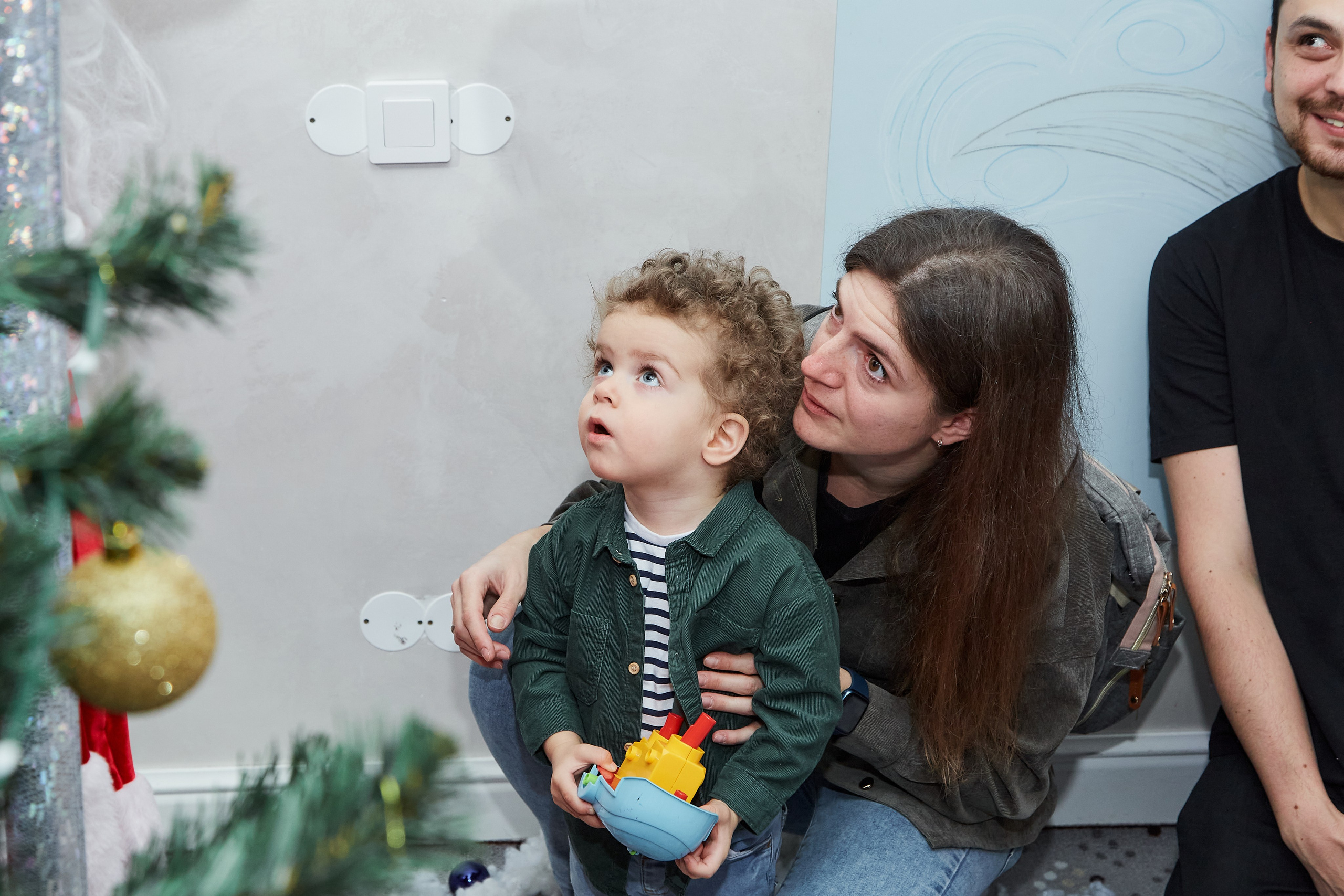 Бизи Кидз Новогодний репортаж с аниматорами. Кокорин Евгений Фотограф