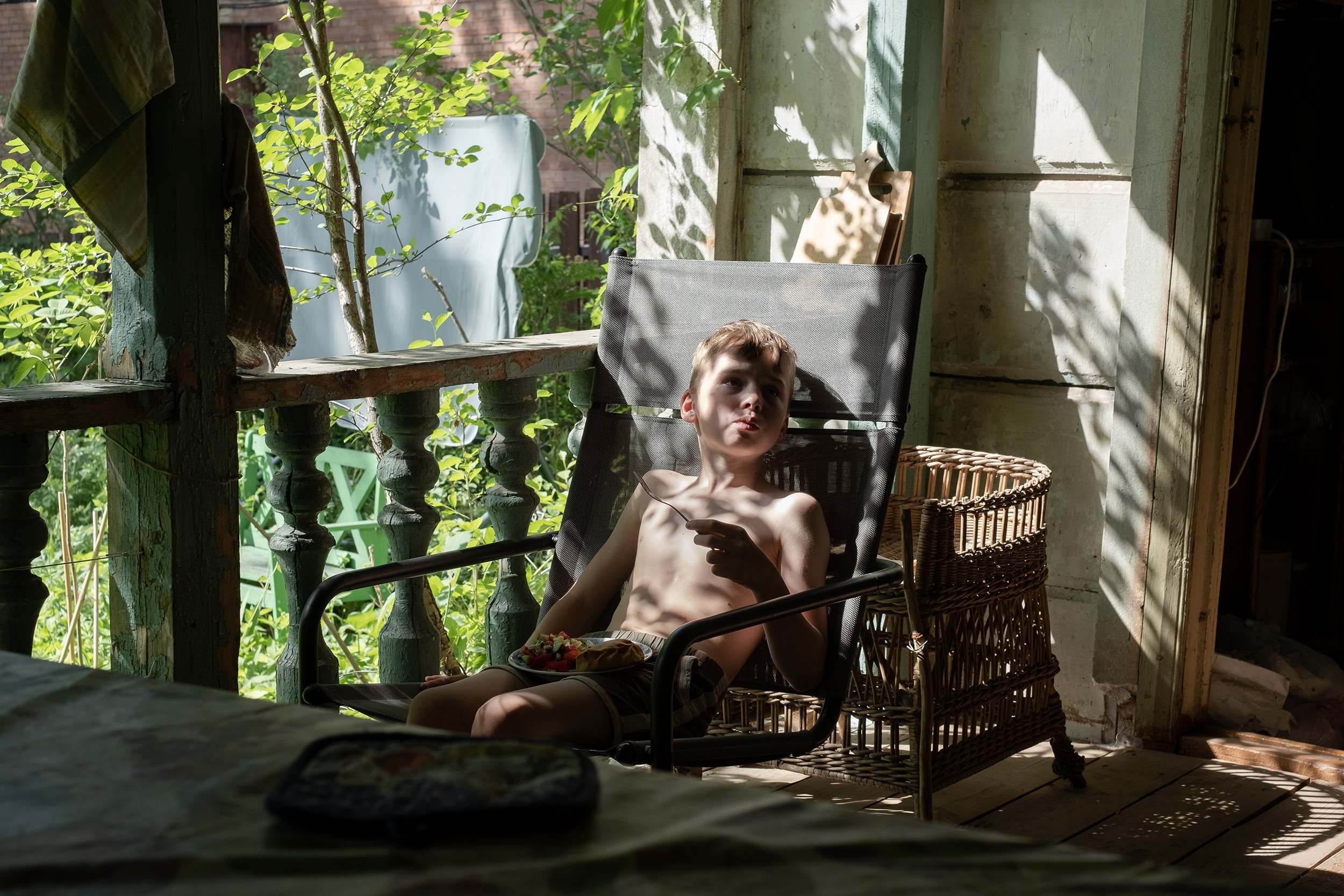Семья Кати и Коли (съемка на даче). Екатерина Мишина творческий фотограф в Самаре