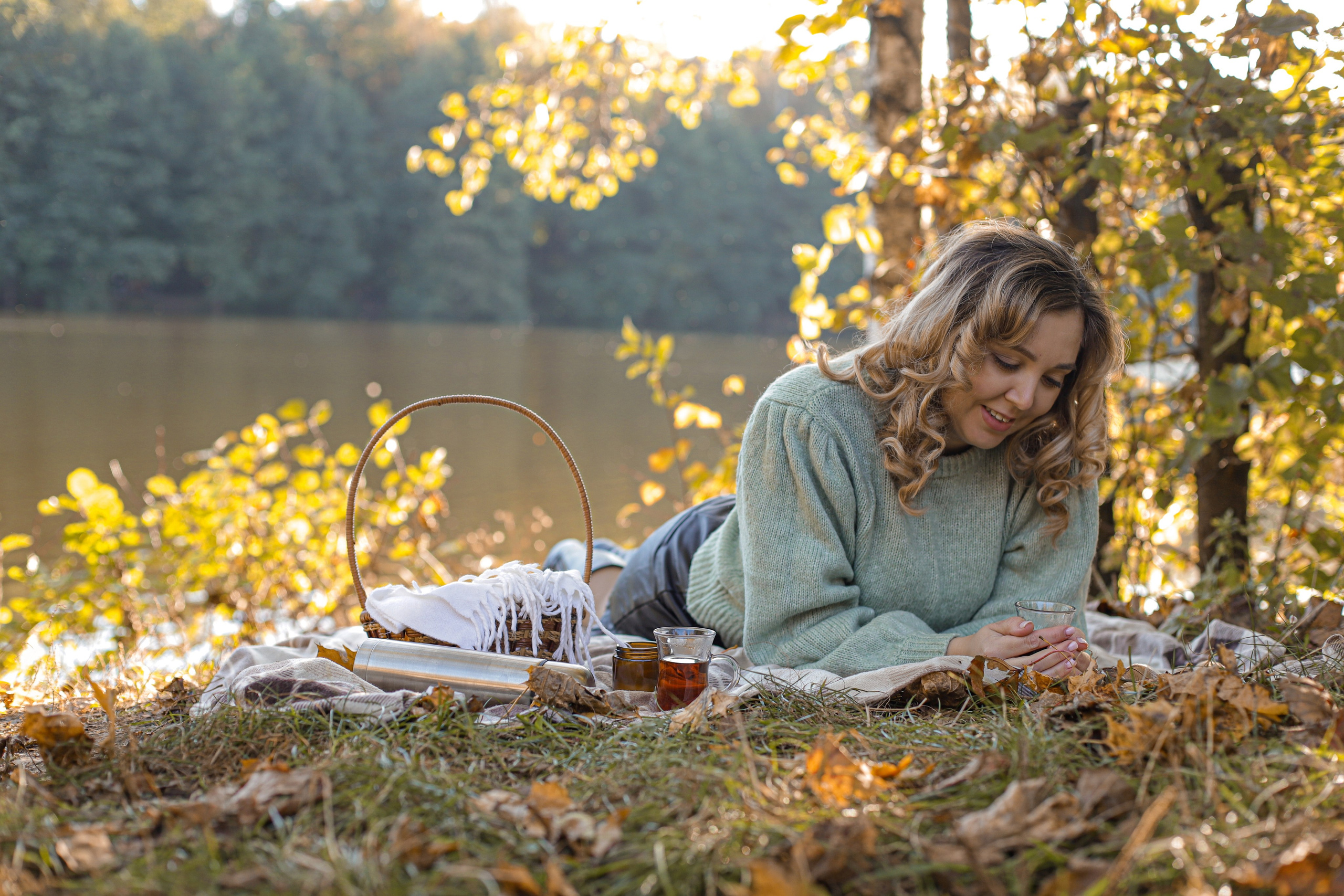 Осенний пикник у озера. Диана Николаева — фотограф город Балашиха