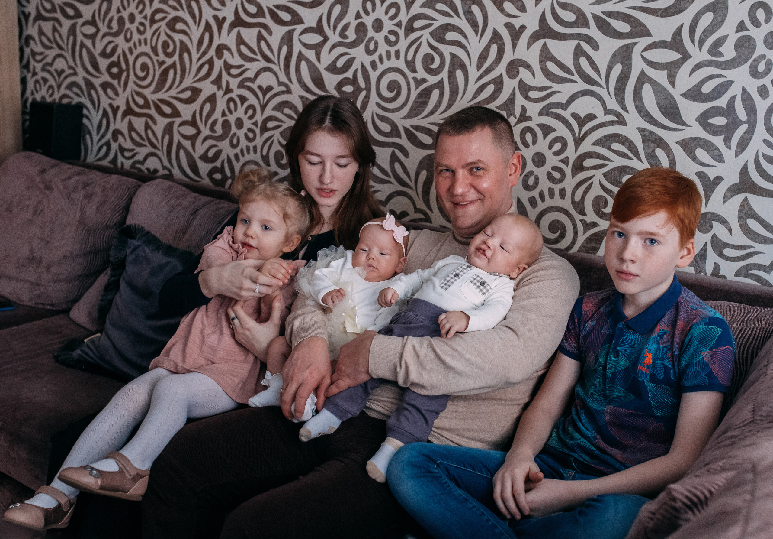 Анна, Алексей, Катя, Егор, Настя, Вера и Юра. Семейный и детский фотограф Москва Анастасия Барышева