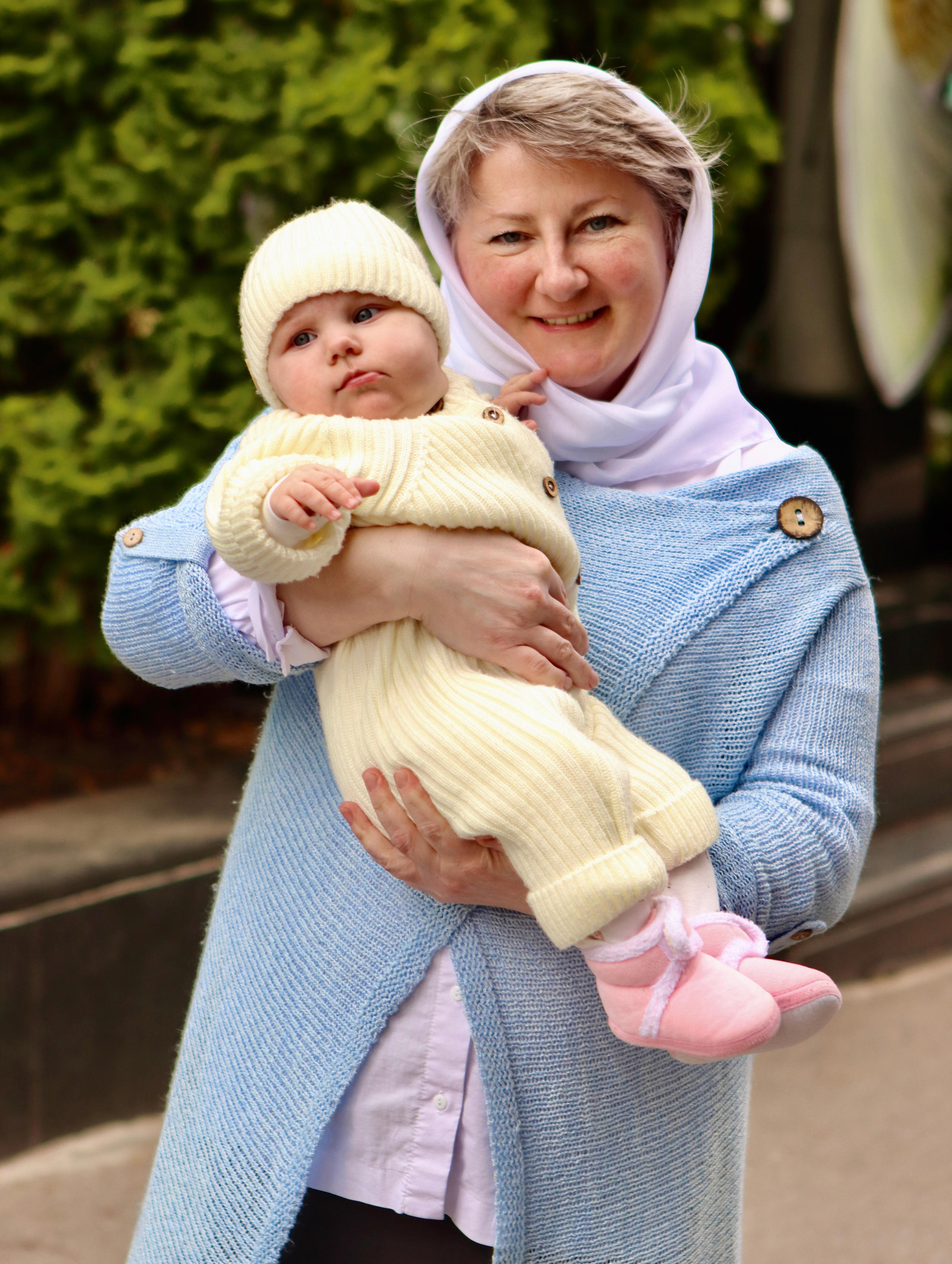 Анастасия и Вадим — крещение Виктории. Фотограф в Курске Смирнов Евгений