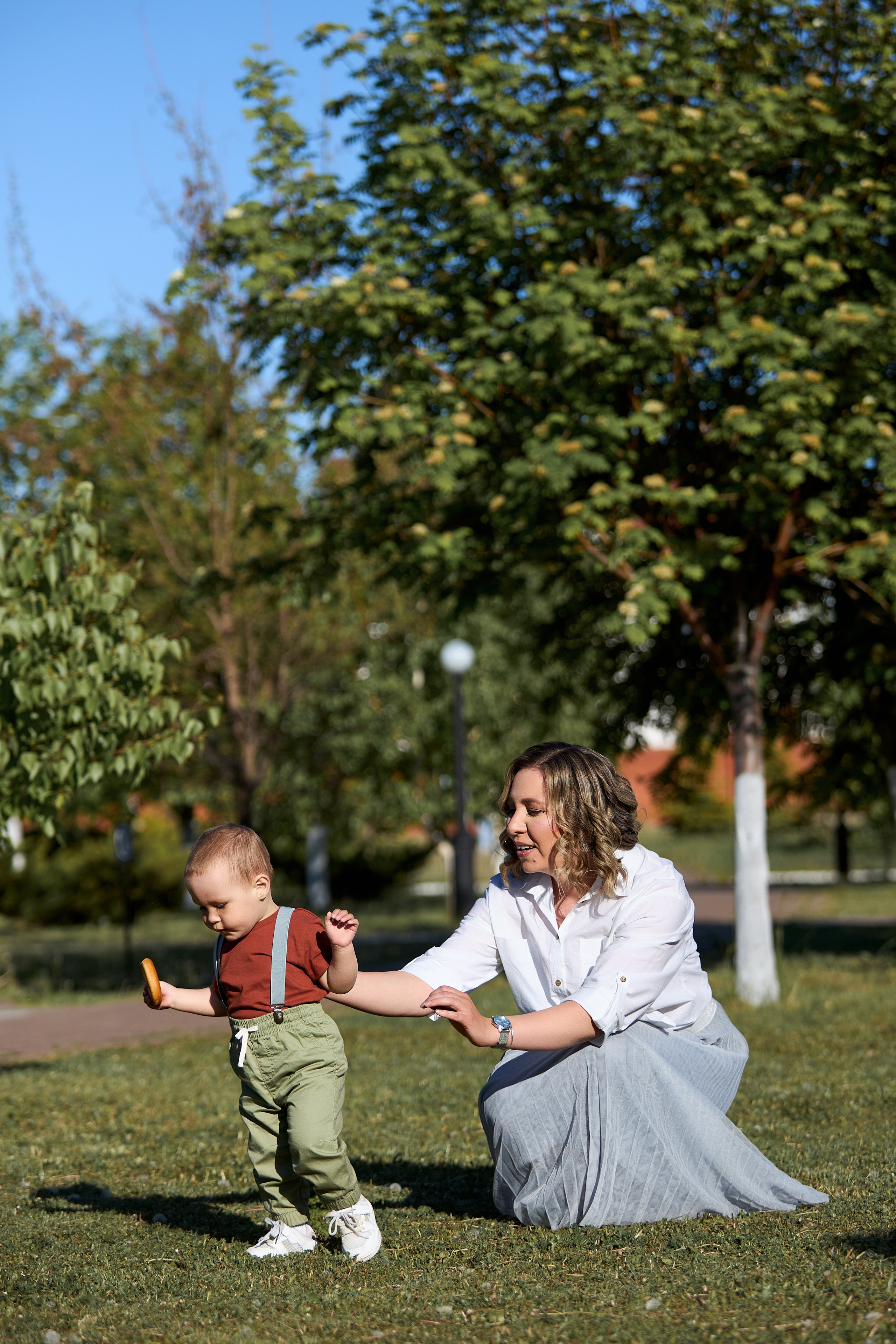 Семейная прогулка в Александровском саду. Свадебный и семейный фотограф в Ульяновске Орешина Елена