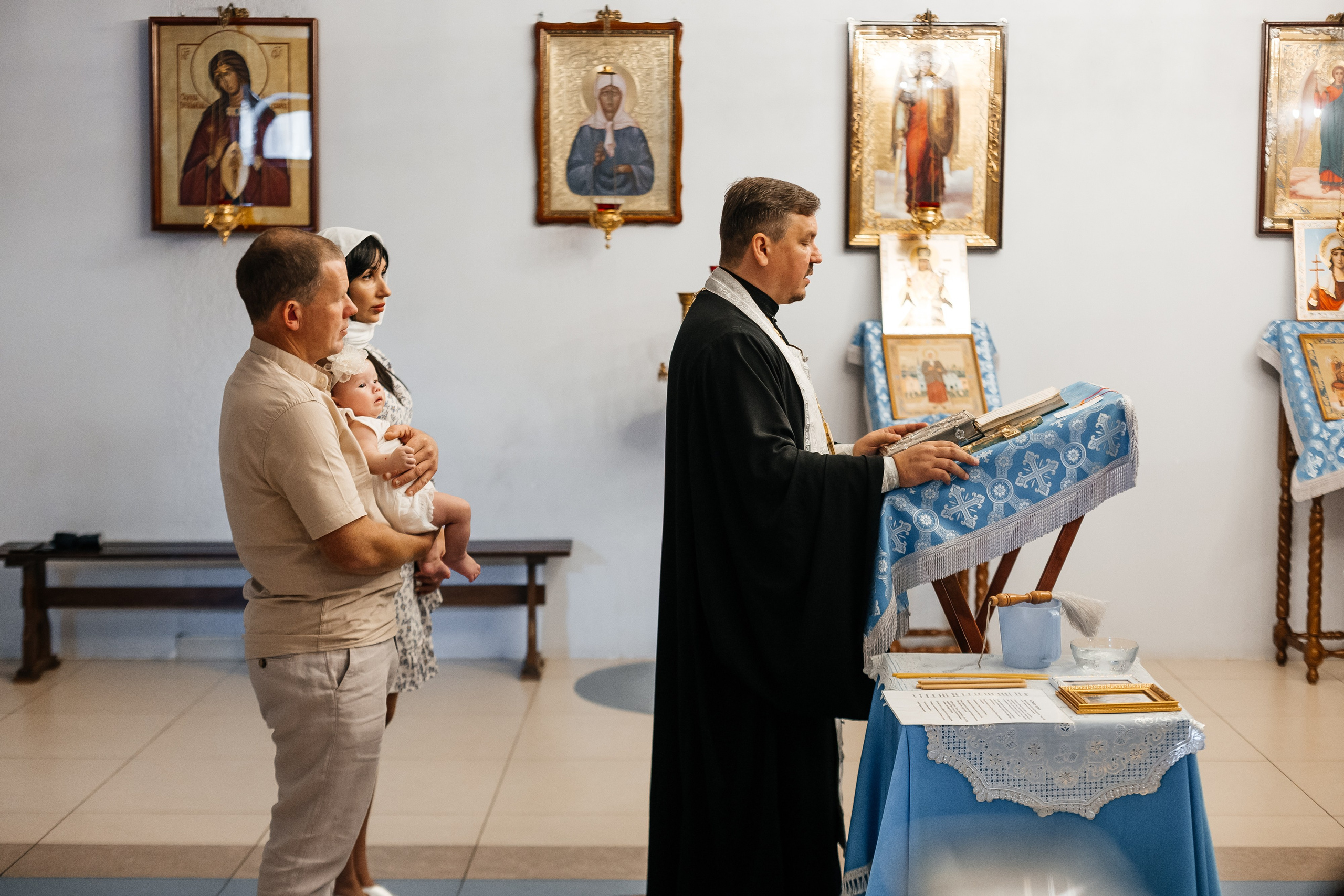 Крещение. Профессиональный фотограф Светлана Рыбка