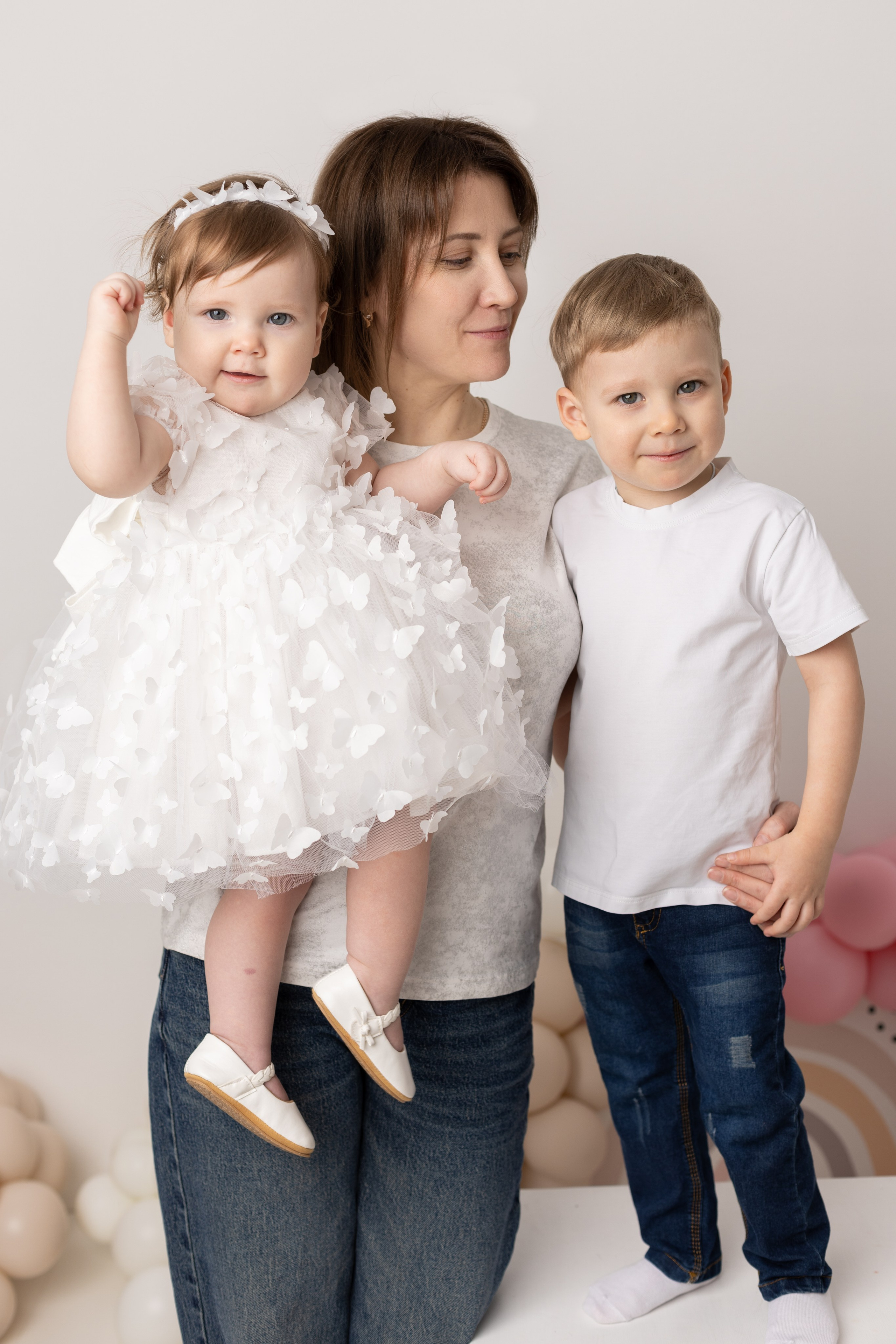 Фотосессия к первому дню рождения. Фотограф новорожденных, детский фотограф в г. Оренбурге Екатерина Козлова