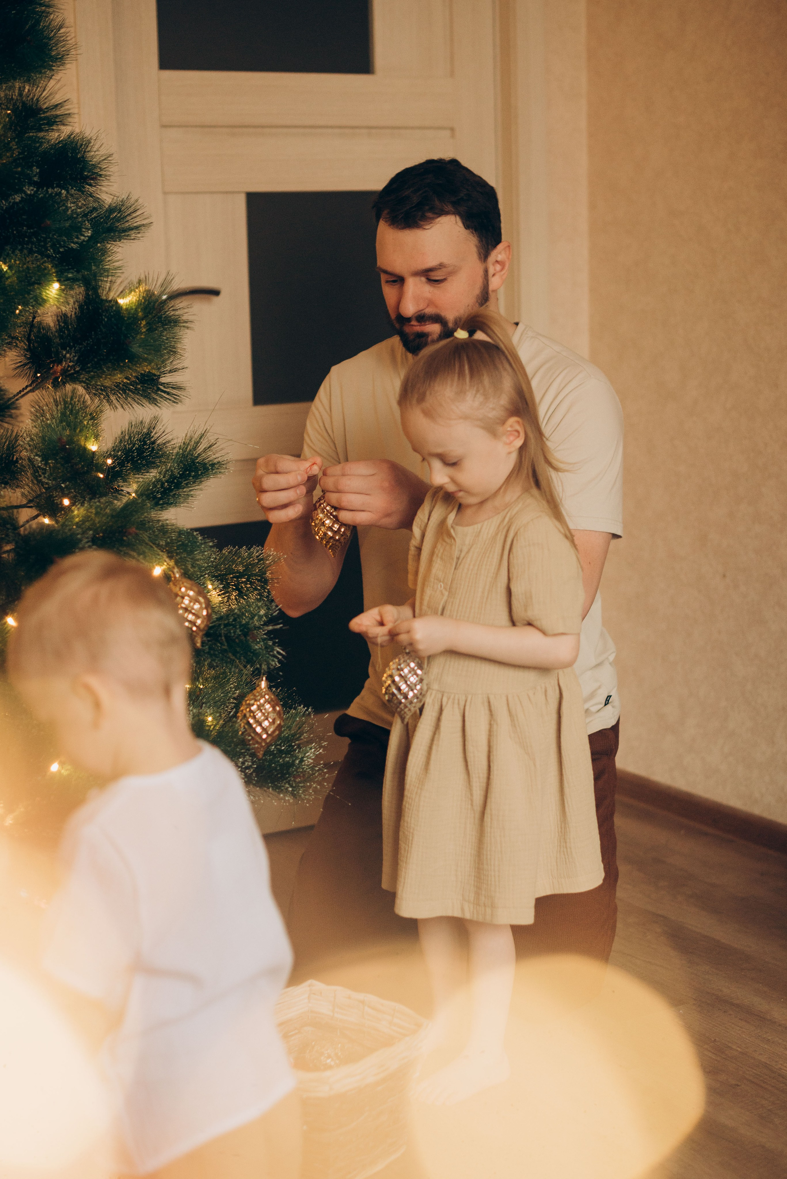 Домашние новогодние истории. Семейный фотограф в Домодедово и Москве Елена Пичугина