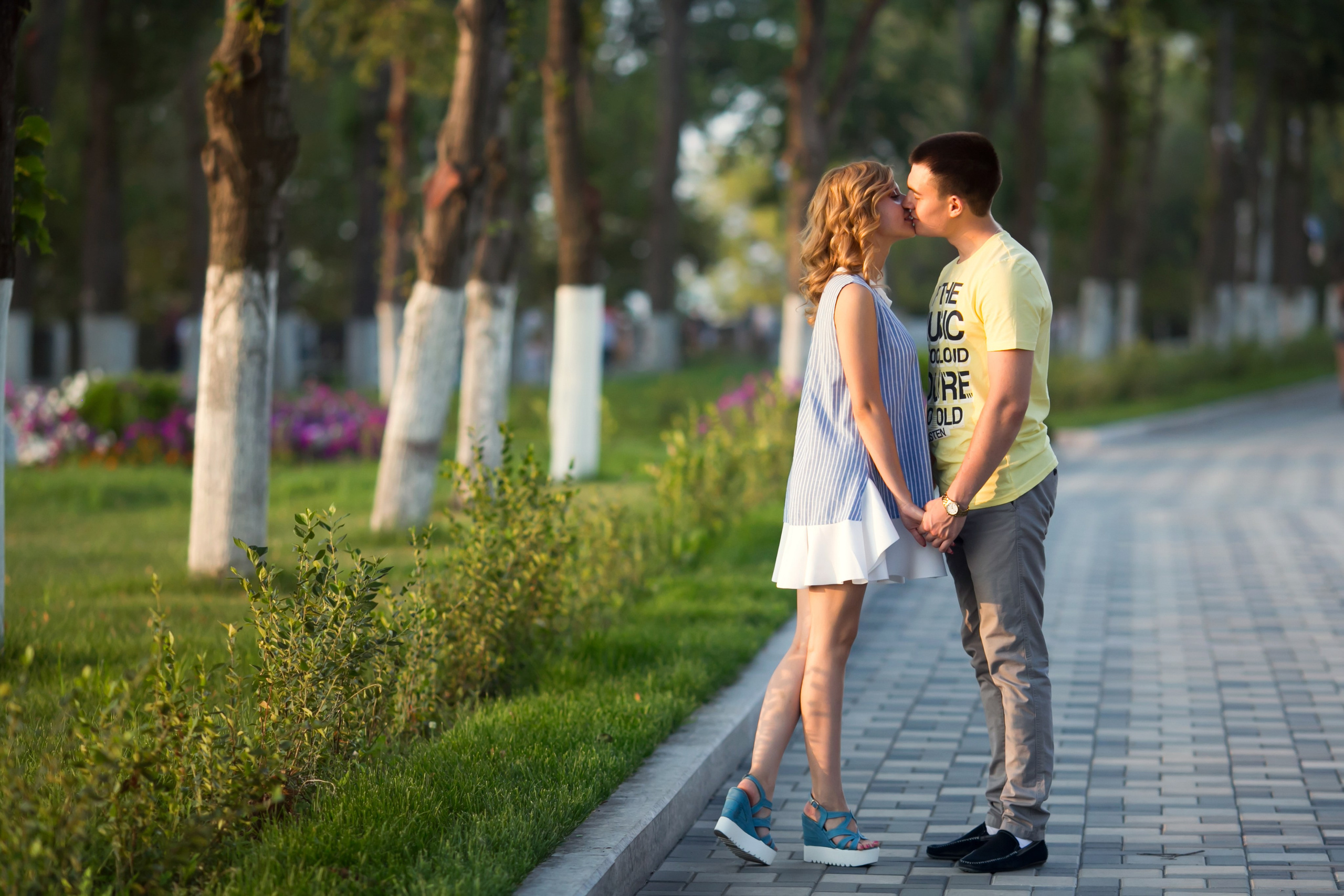 Love Story на набережной в Самаре. Свадебный фотограф, видеограф в Самаре, Самарской области. Видеосъемка