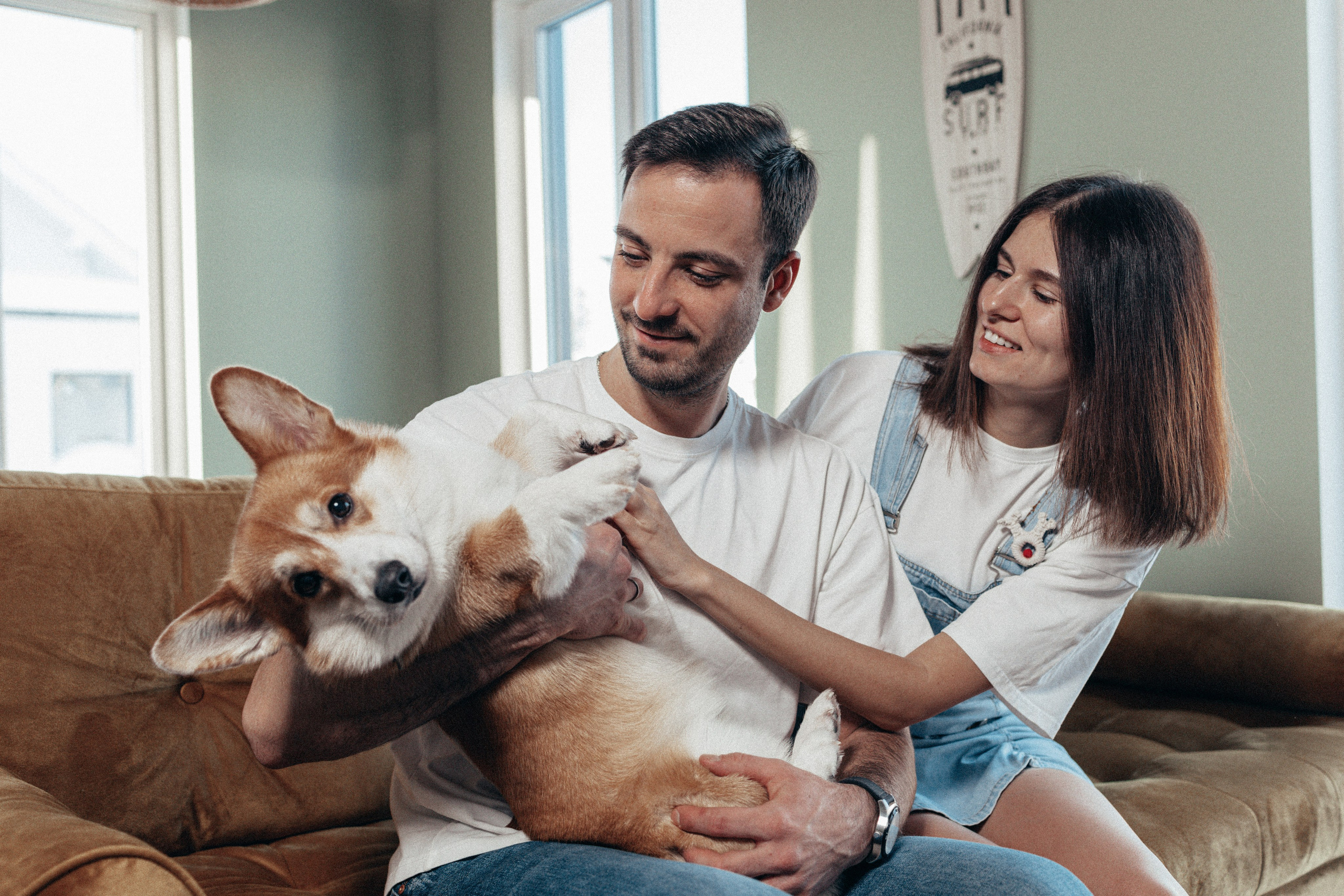 Кирилл, Настя и коржик Рико