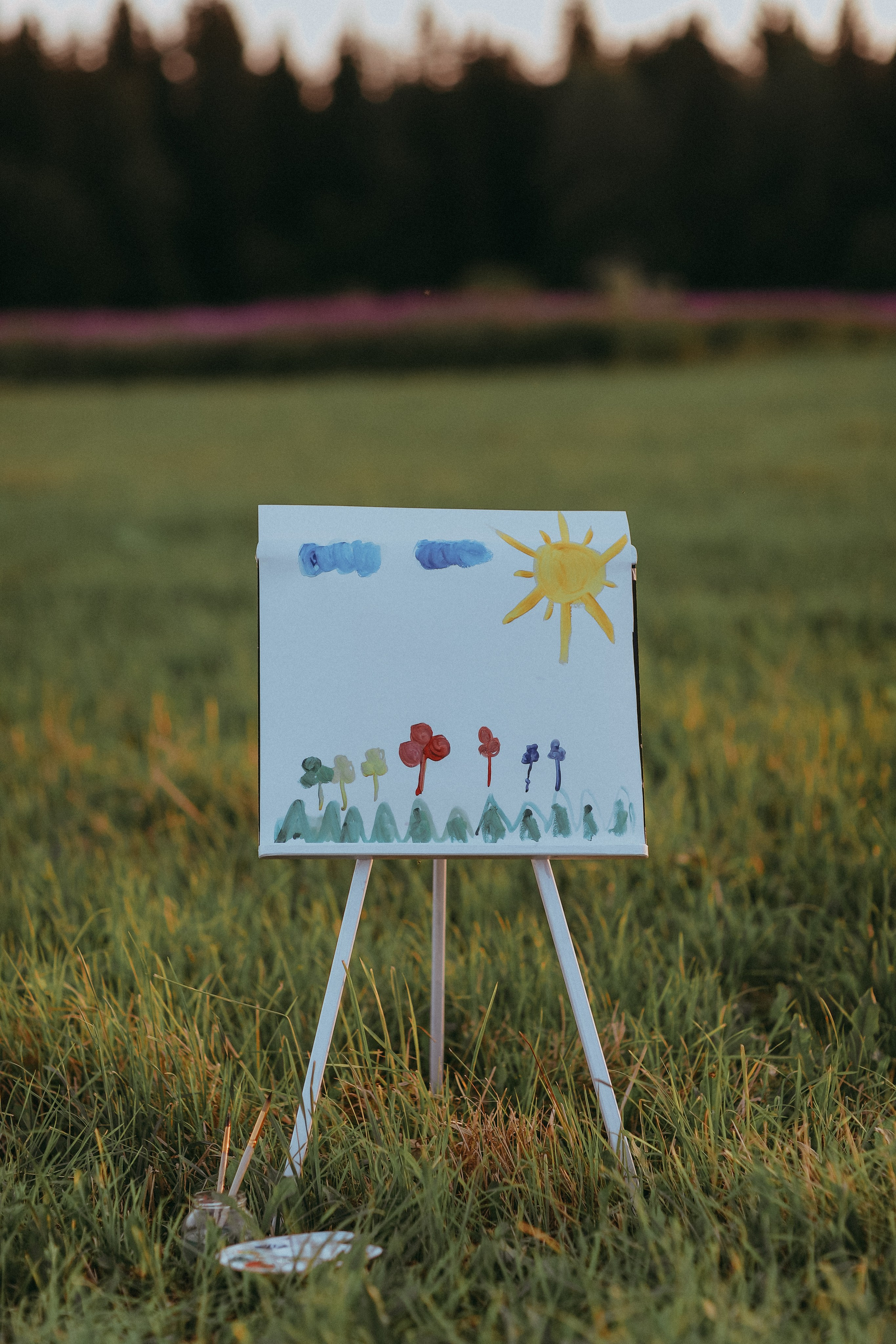 Мольберт. Photographer Helen Shabalina