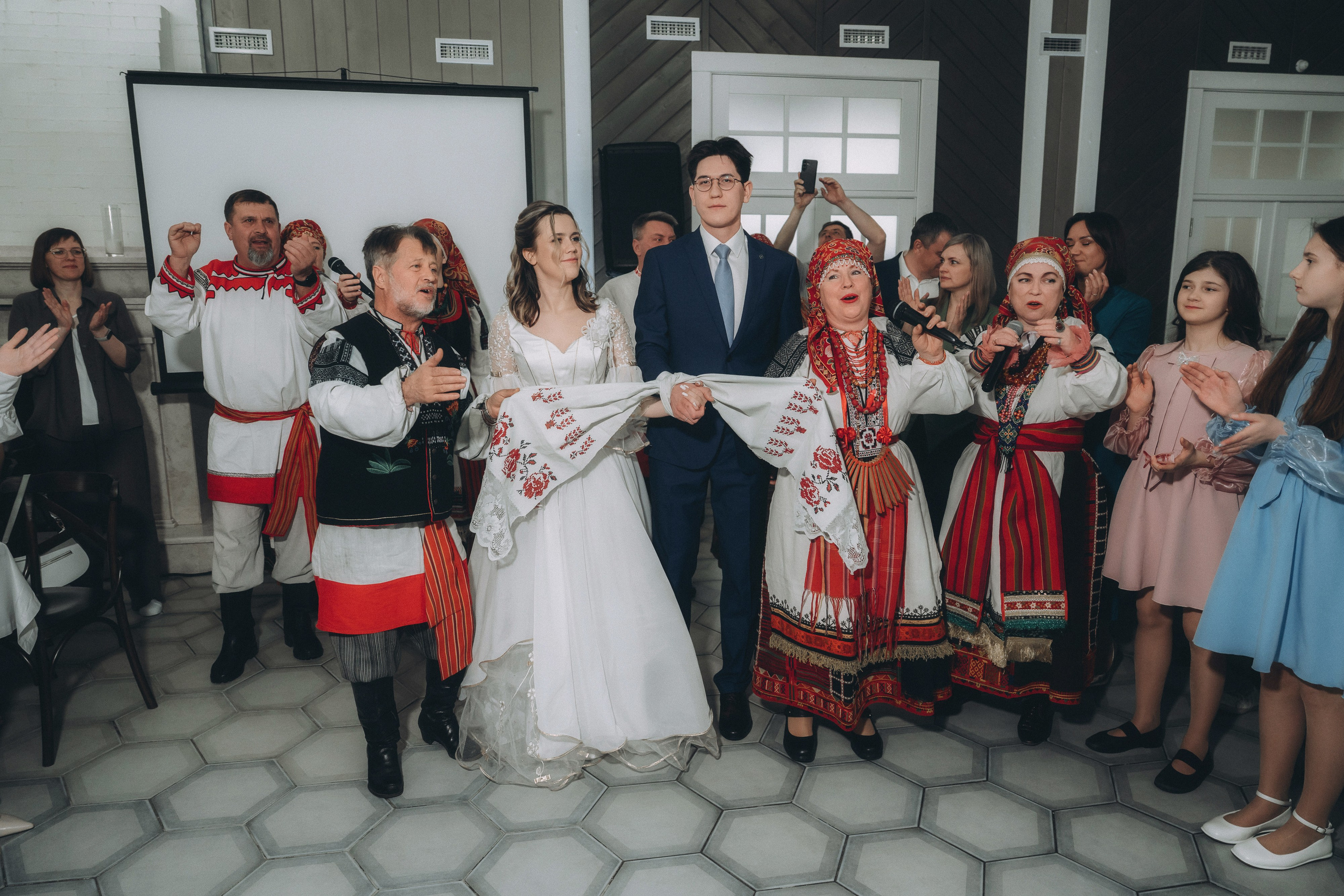 Свадебная серия со съемок банкета