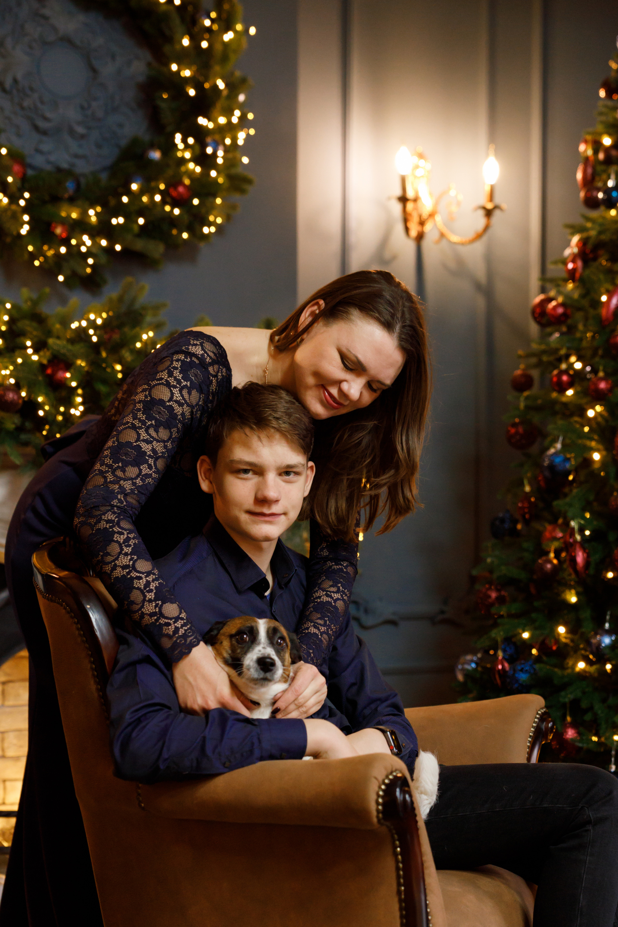 Новый год. Семейный и детский фотограф в Алматы Юлия Бельфер