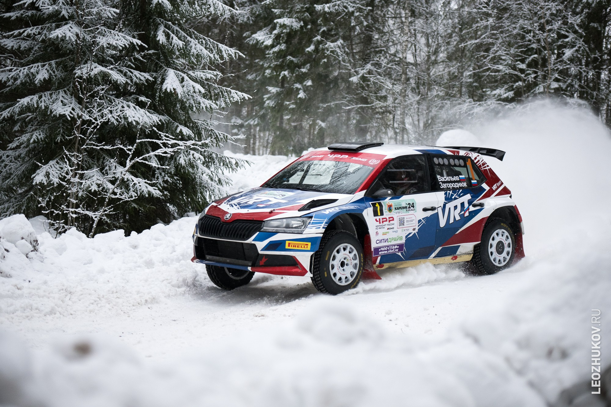 Rally Karelia 2024. Sports photographer Leonid Zhukov