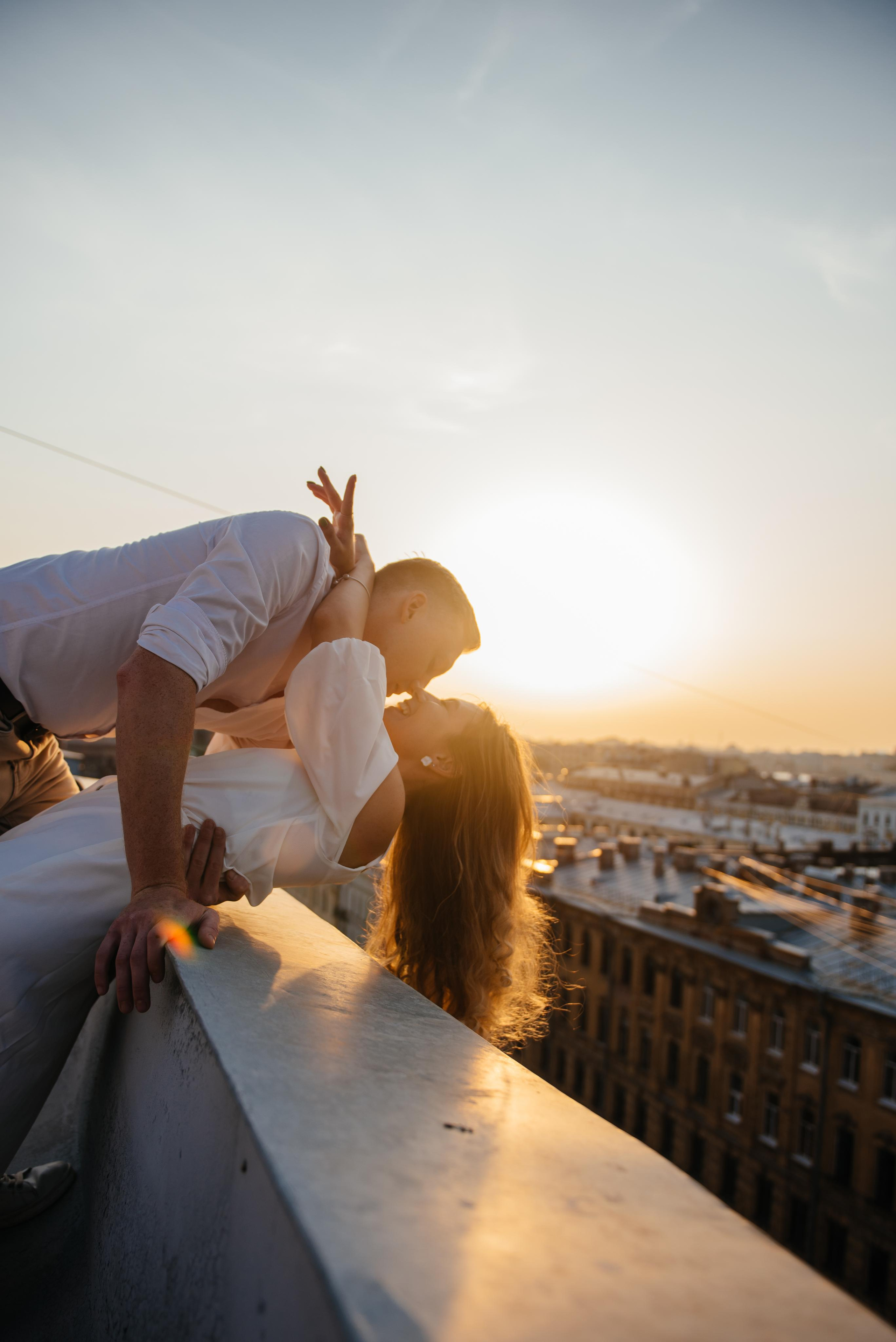 Мы гуляли по крышам Питера. Фотограф Алена Нормальная в Санкт-Петербурге